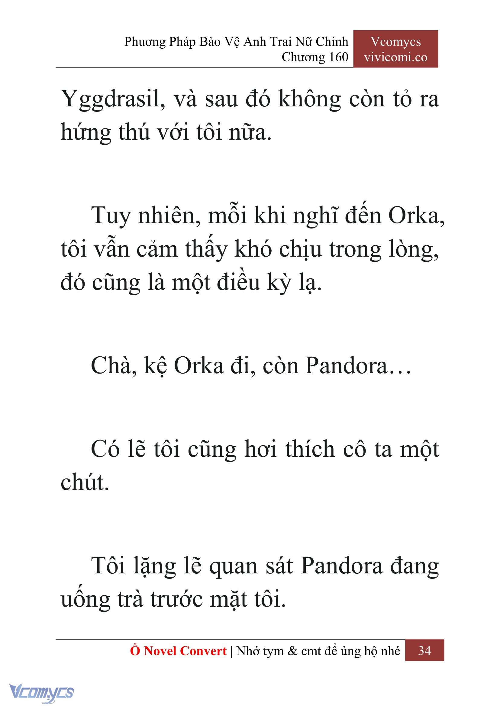 [Novel] Phương Pháp Bảo Vệ Anh Trai Nữ Chính Chap 160 - Trang 2