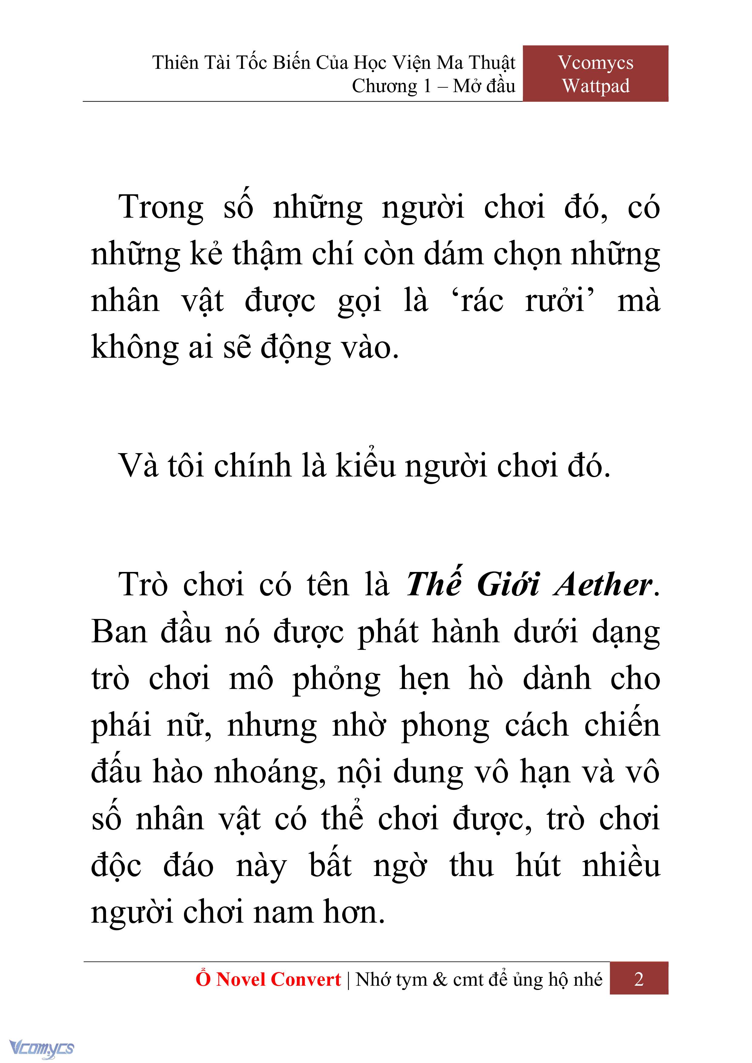 [Novel] Thiên Tài Tốc Biến Của Học Viện Ma Thuật Chap 1 - Trang 2