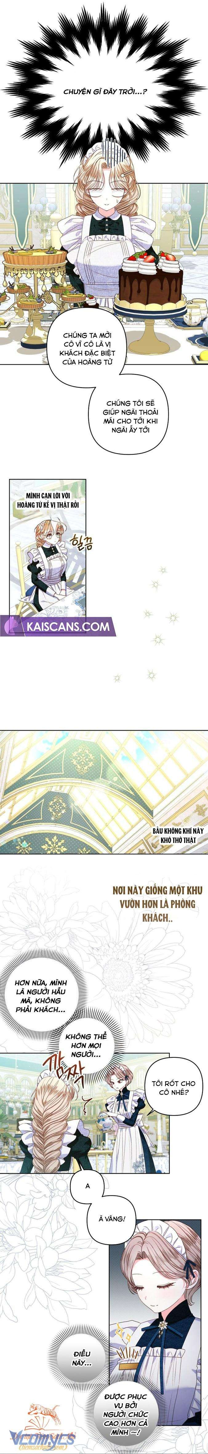 Trở Thành Hầu Gái Còn Hơn Làm Công Chúa Chap 24 - Trang 3