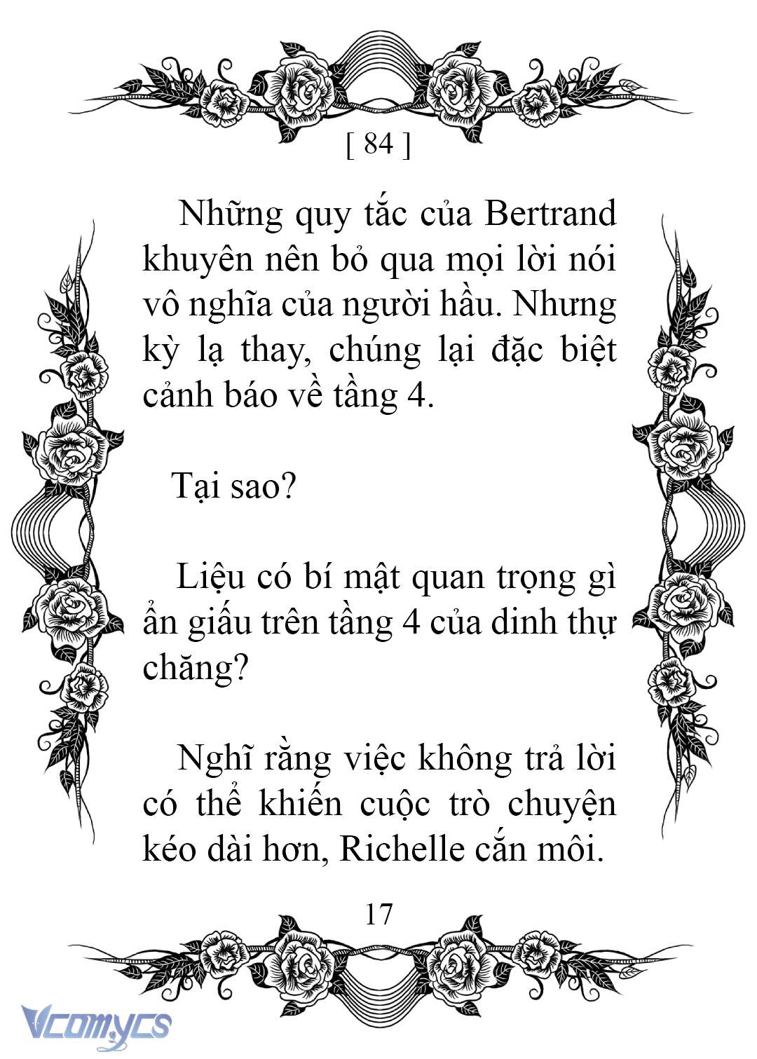 [Novel] Chào Mừng Đến Với Dinh Thự Hoa Hồng Chap 84 - Trang 2