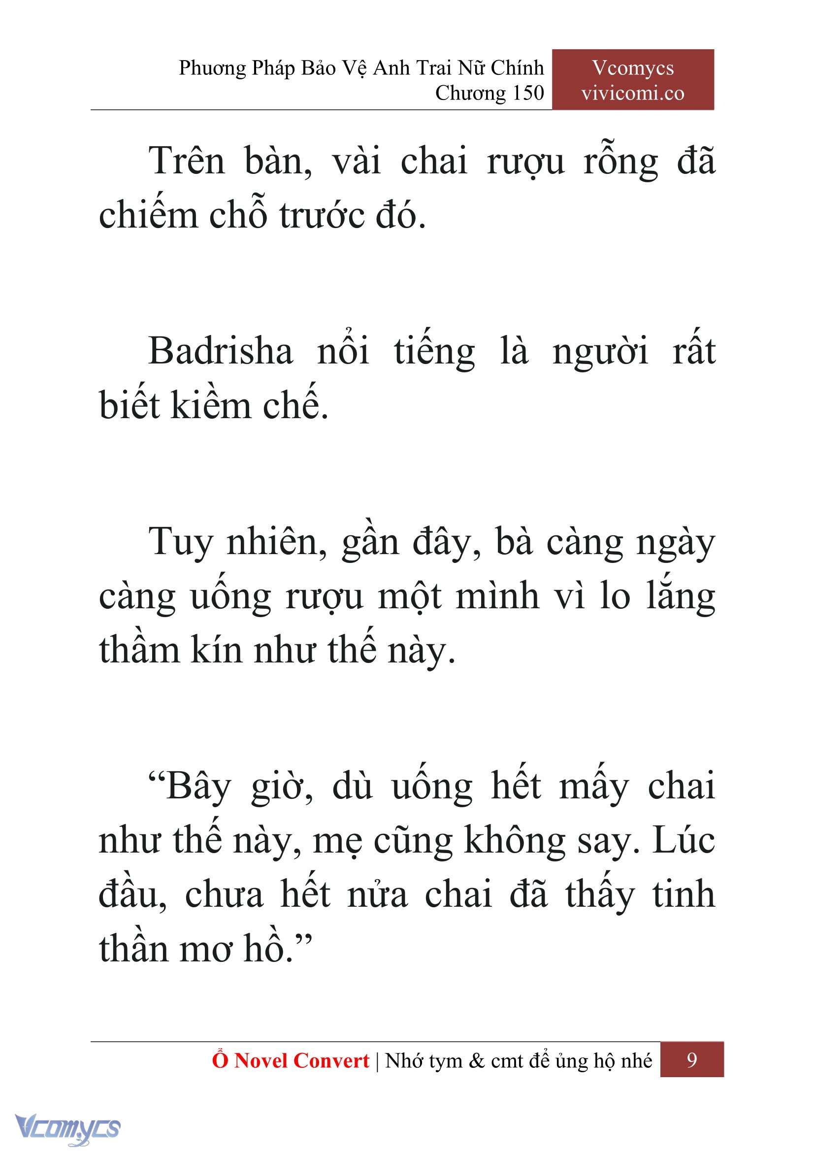 [Novel] Phương Pháp Bảo Vệ Anh Trai Nữ Chính Chap 150 - Next 