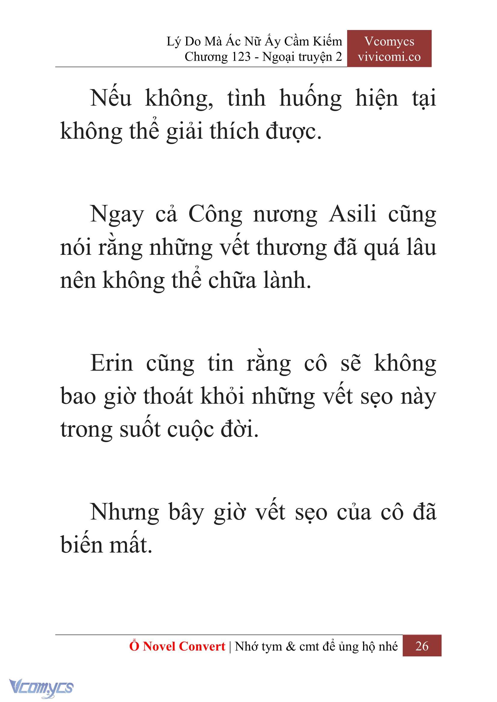 [Novel] Lý Do Mà Ác Nữ Ấy Cầm Kiếm Chap 123 - Trang 2