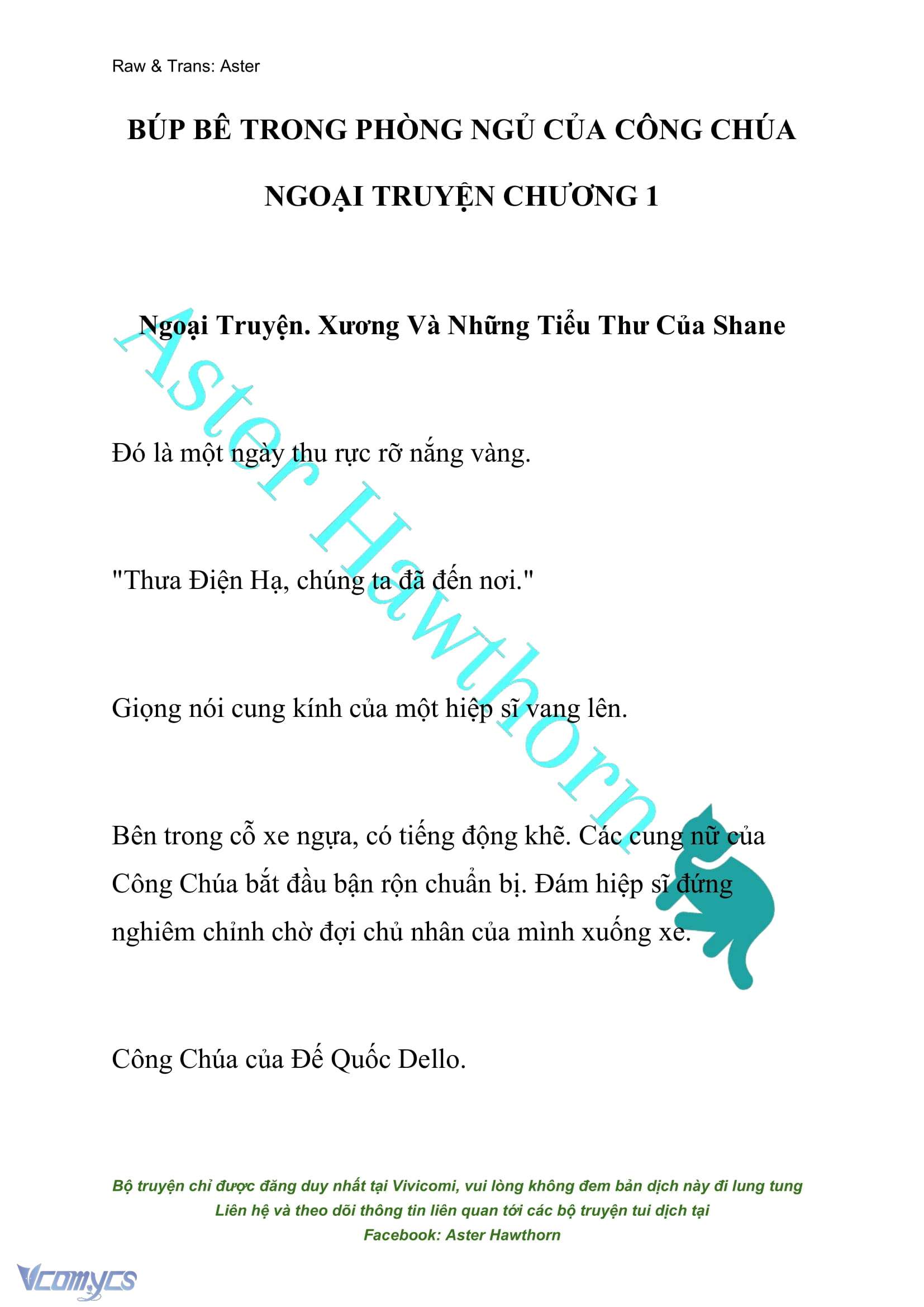 [NOVEL] Búp Bê Trong Phòng Ngủ Của Công Chúa Chap 146 - Next Chap 147