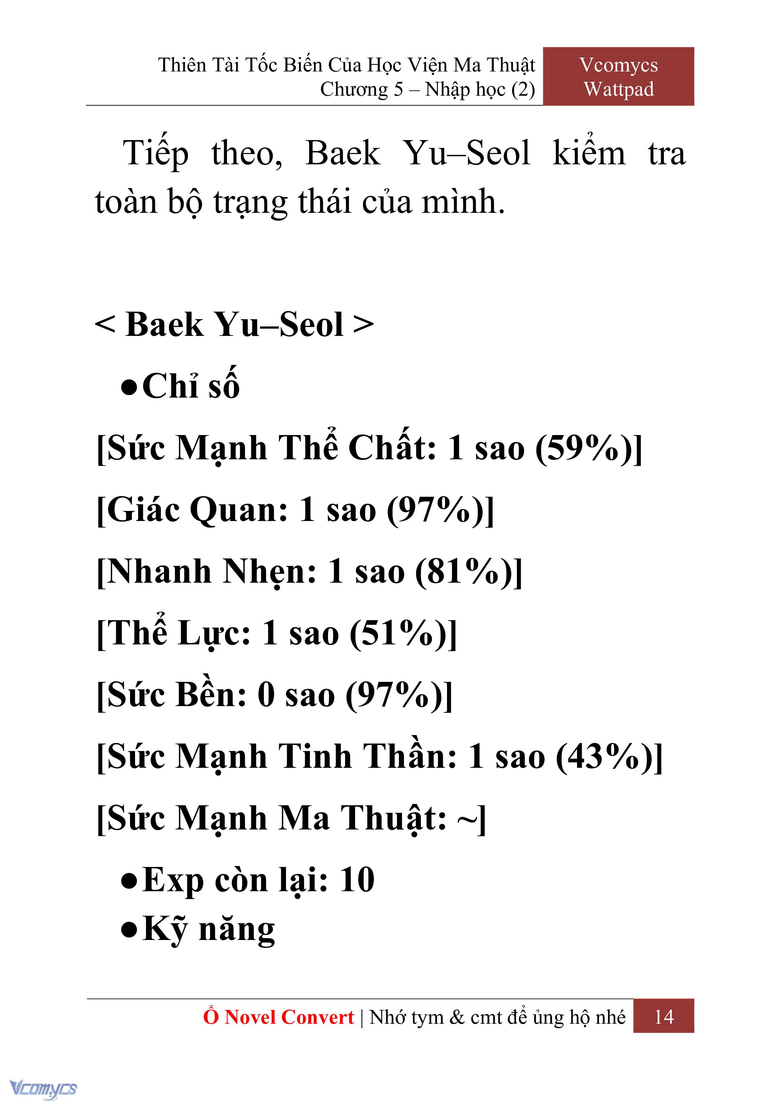 [Novel] Thiên Tài Tốc Biến Của Học Viện Ma Thuật Chap 5 - Trang 2