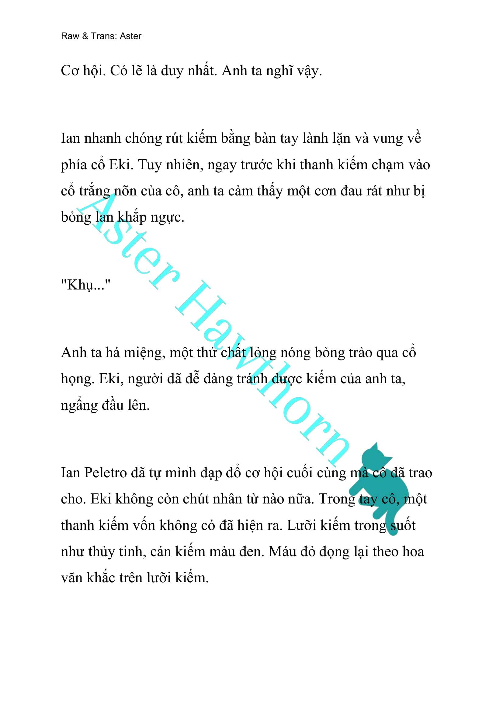 [NOVEL] Đóa Hoa Cầm Kiếm Chap 34 - Trang 2