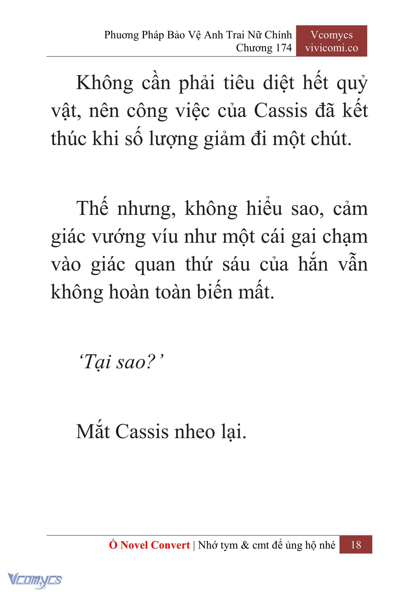 [Novel] Phương Pháp Bảo Vệ Anh Trai Nữ Chính Chap 174 - Next 