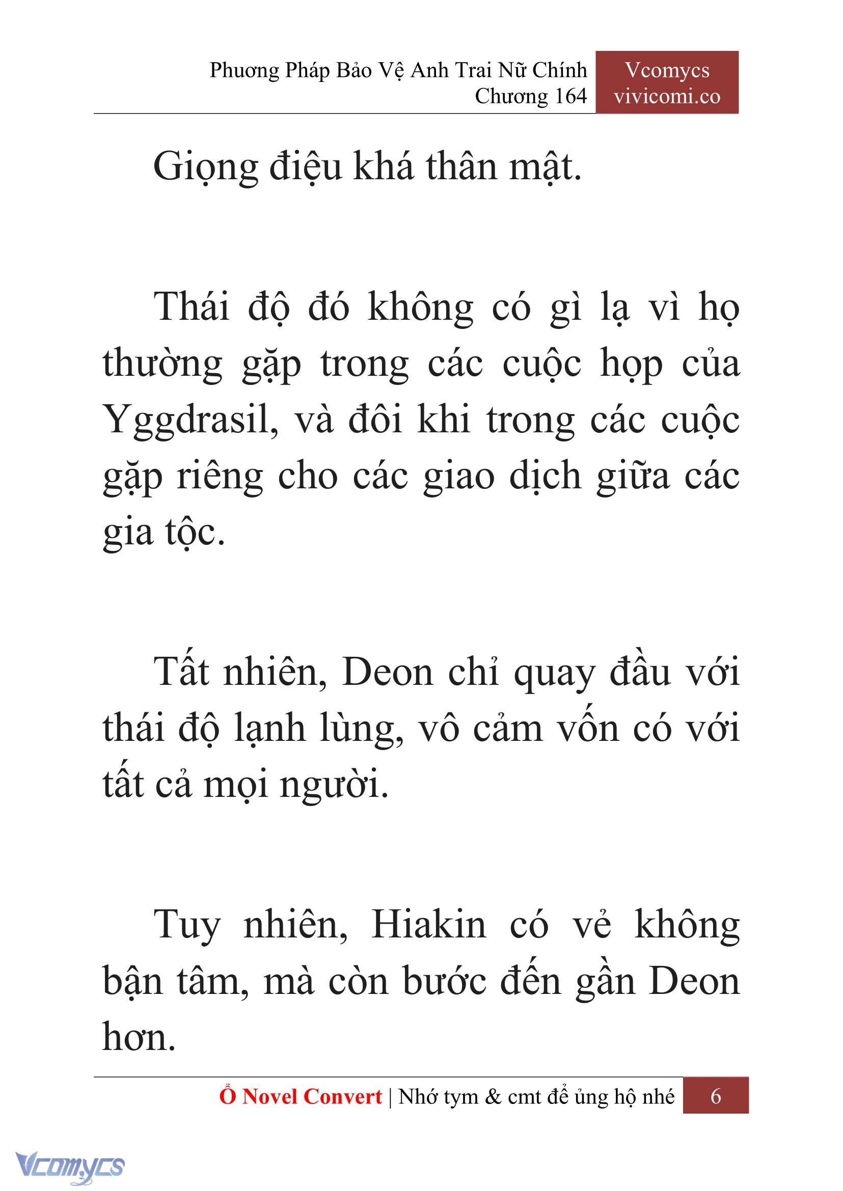 [Novel] Phương Pháp Bảo Vệ Anh Trai Nữ Chính Chap 164 - Trang 2