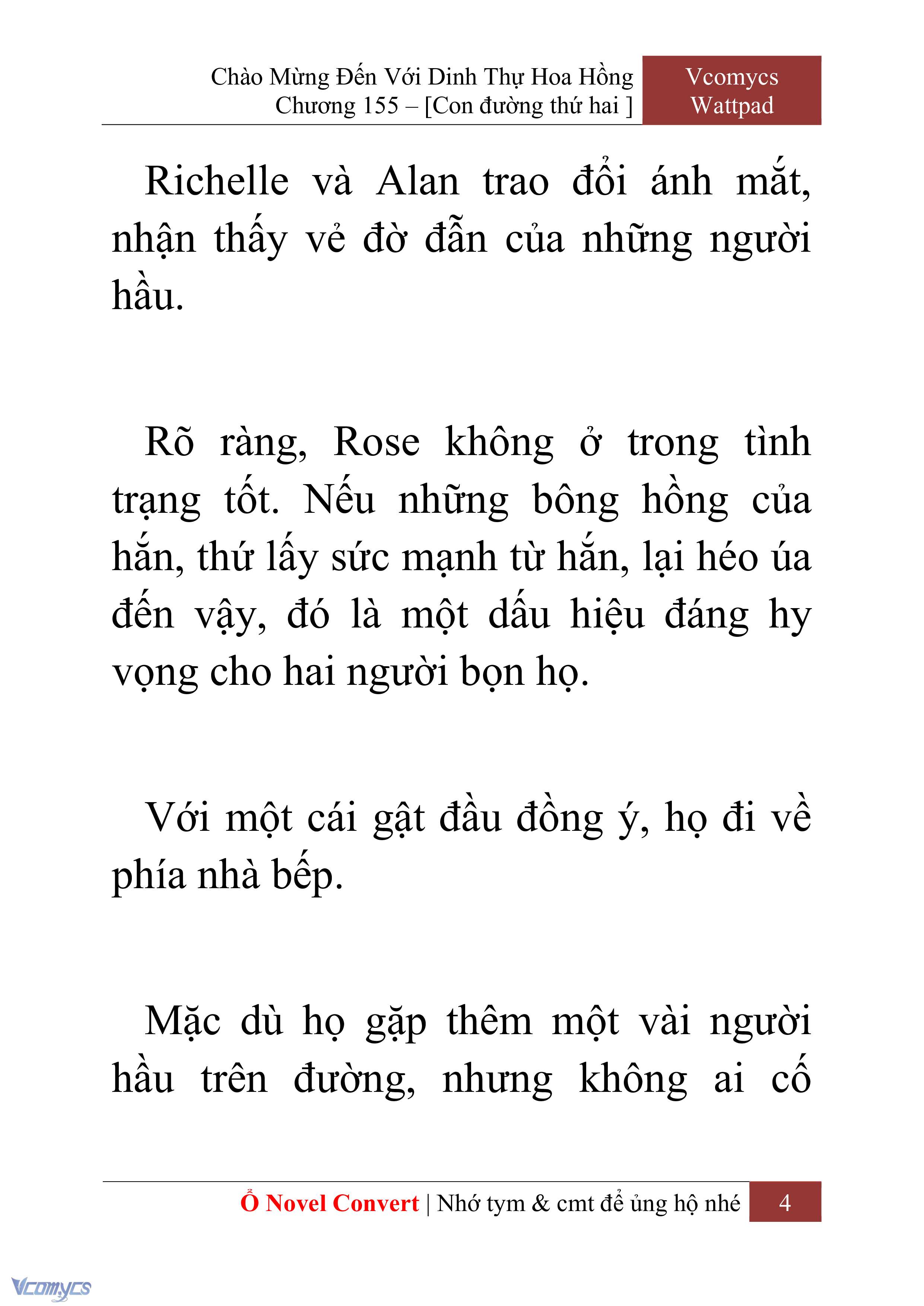 [Novel] Chào Mừng Đến Với Dinh Thự Hoa Hồng Chap 155 - Trang 2