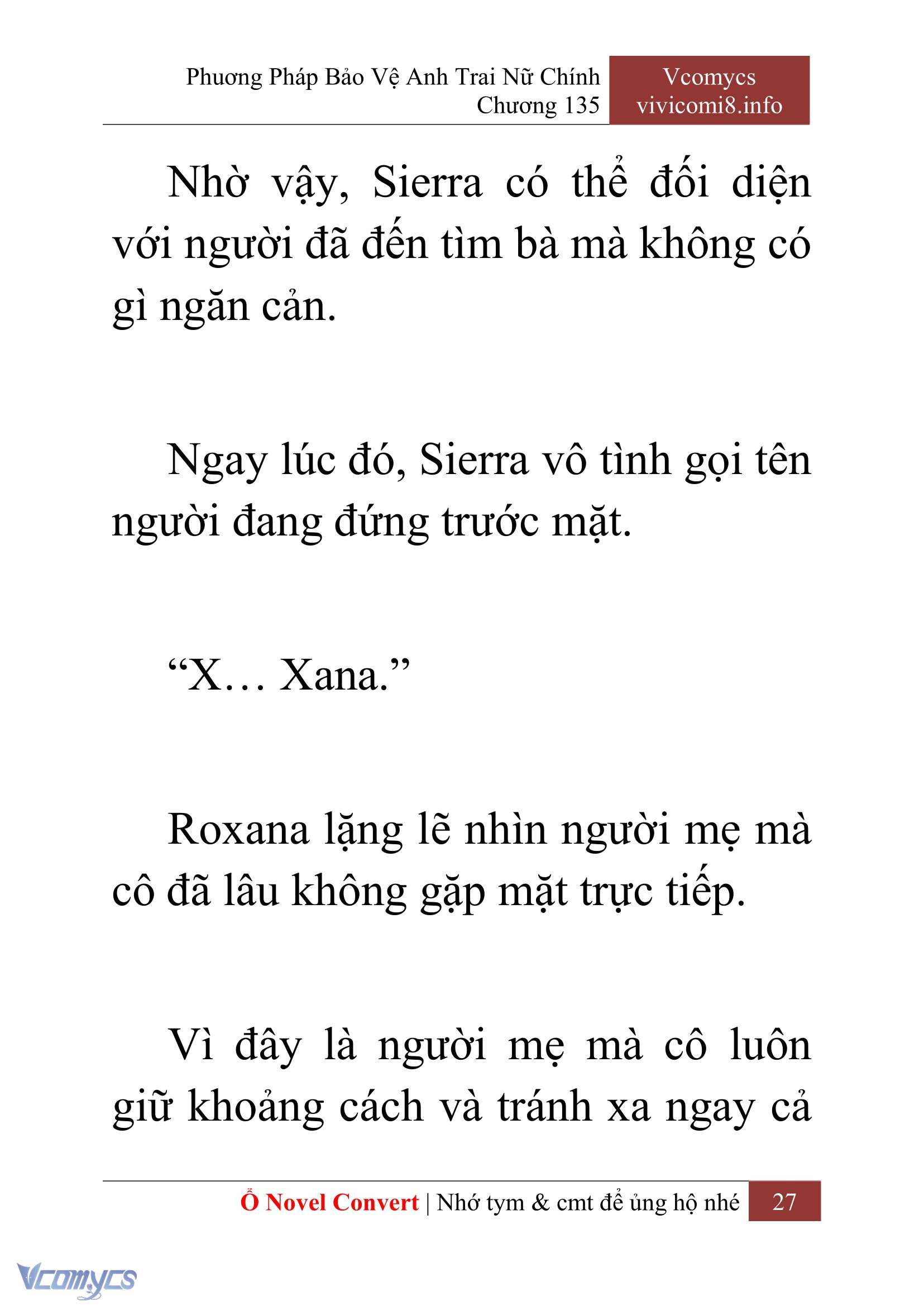 [Novel] Phương Pháp Bảo Vệ Anh Trai Nữ Chính Chap 135 - Trang 2