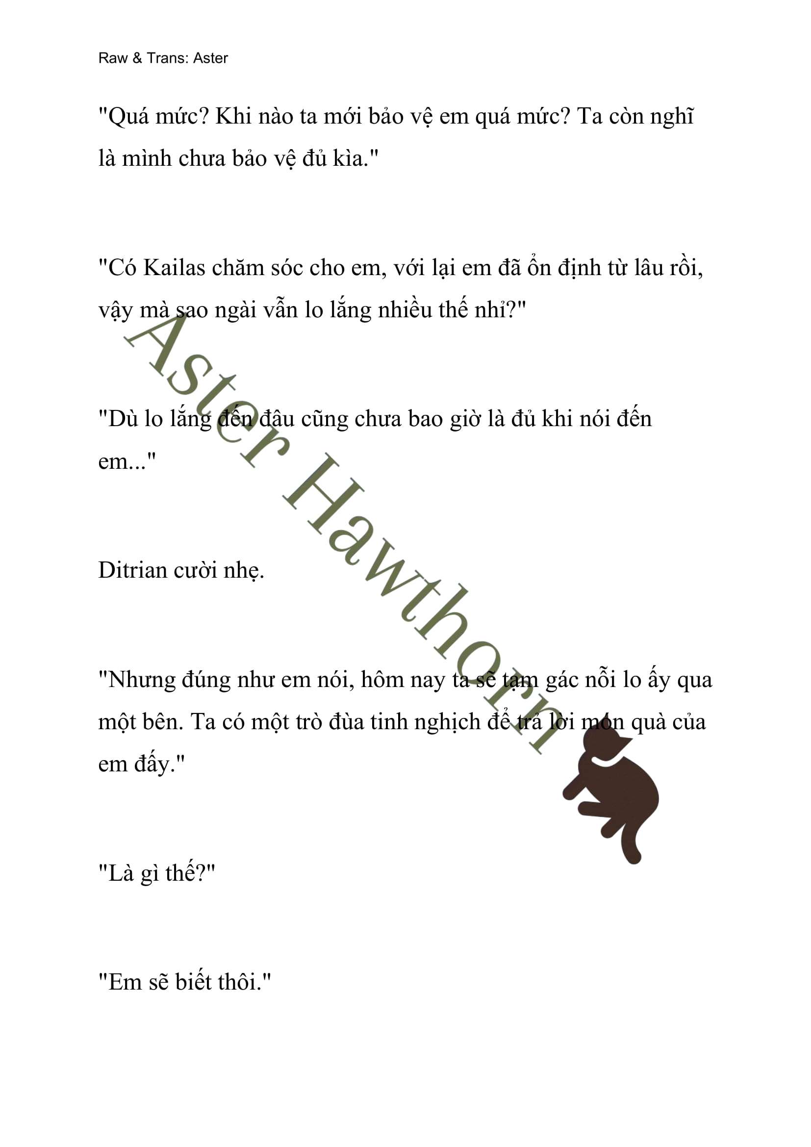 [NOVEL] Ngoại Truyện Cách Để Em Bảo Vệ Anh Chap 18 - Trang 2