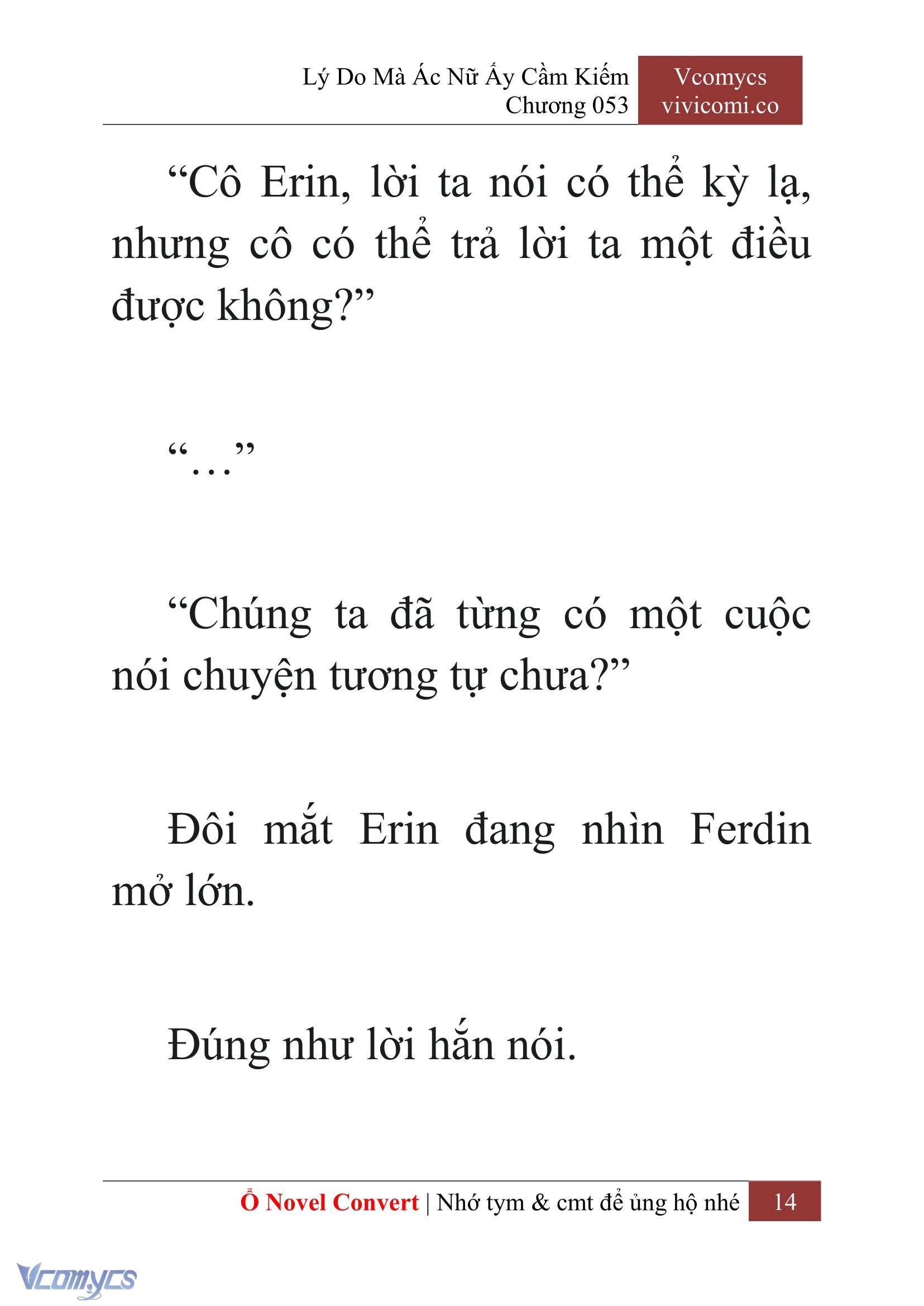 [Novel] Lý Do Mà Ác Nữ Ấy Cầm Kiếm Chap 53 - Trang 2