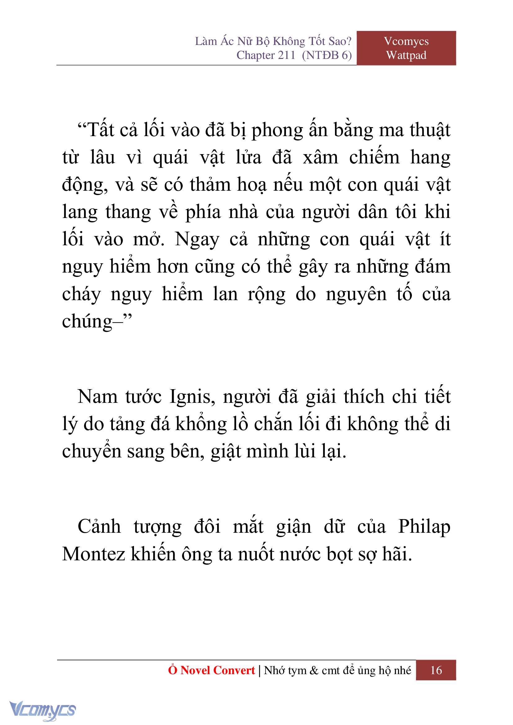 [Novel] Làm Ác Nữ Bộ Không Tốt Sao? Chap 211 - Trang 2