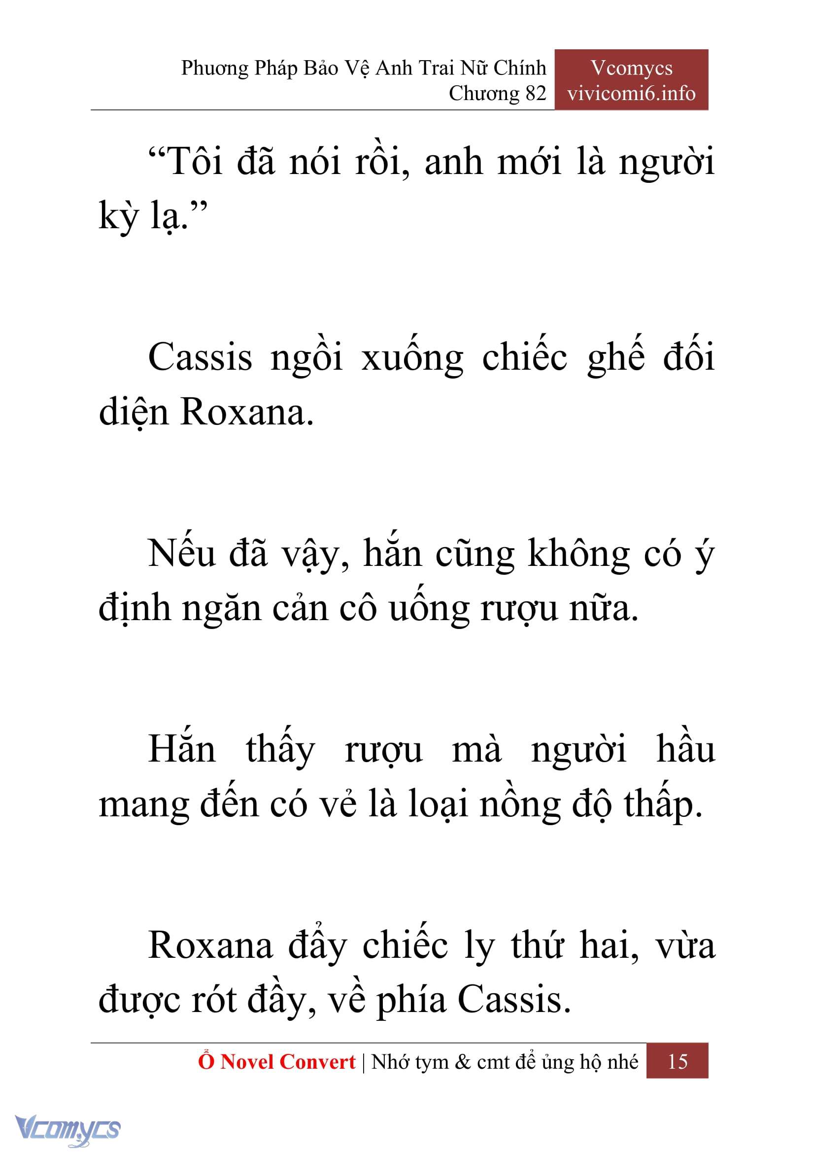 [Novel] Phương Pháp Bảo Vệ Anh Trai Nữ Chính Chap 82 - Trang 2