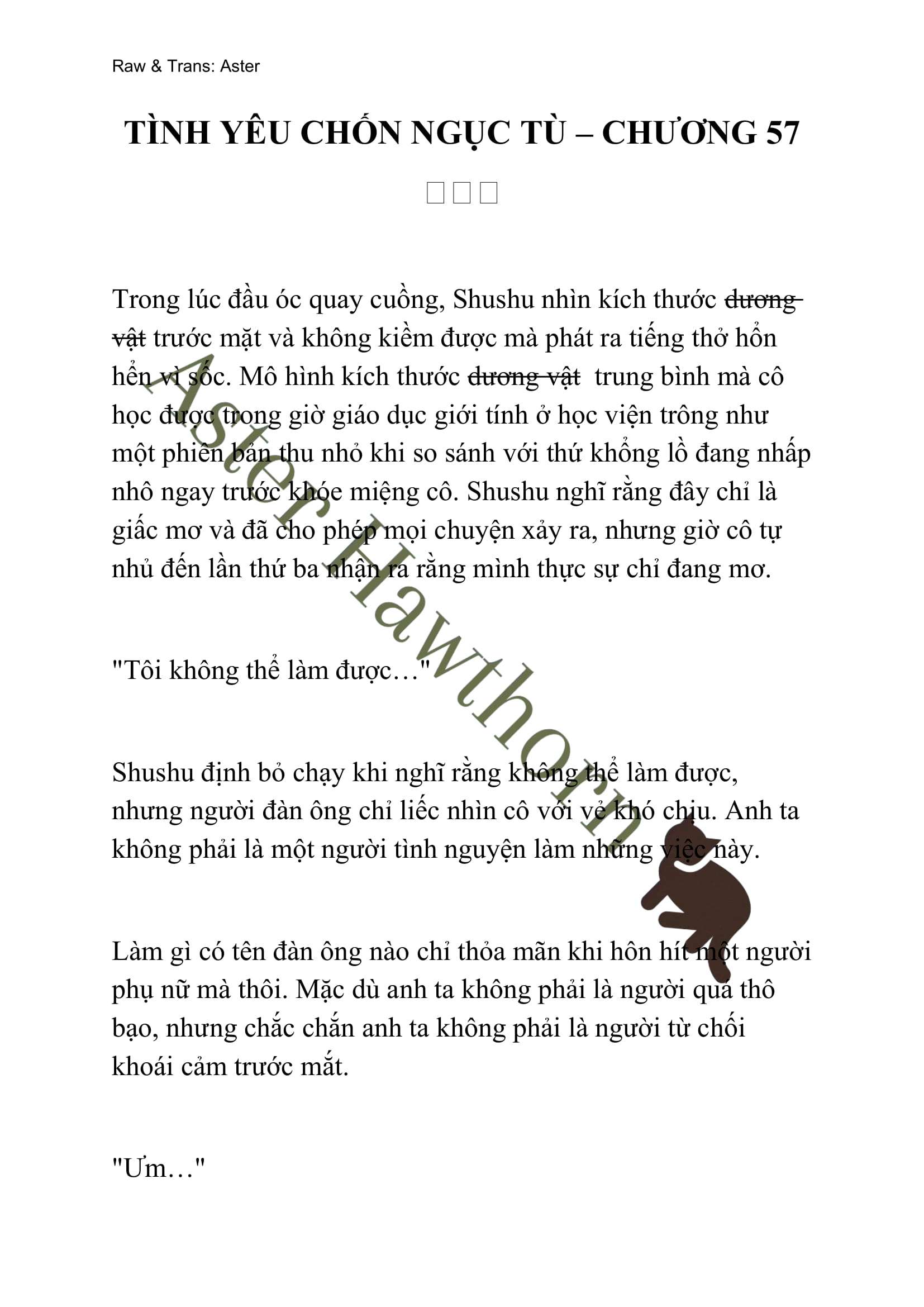 [NOVEL] Tình Yêu Chốn Ngục Tù Chap 57 - Trang 2