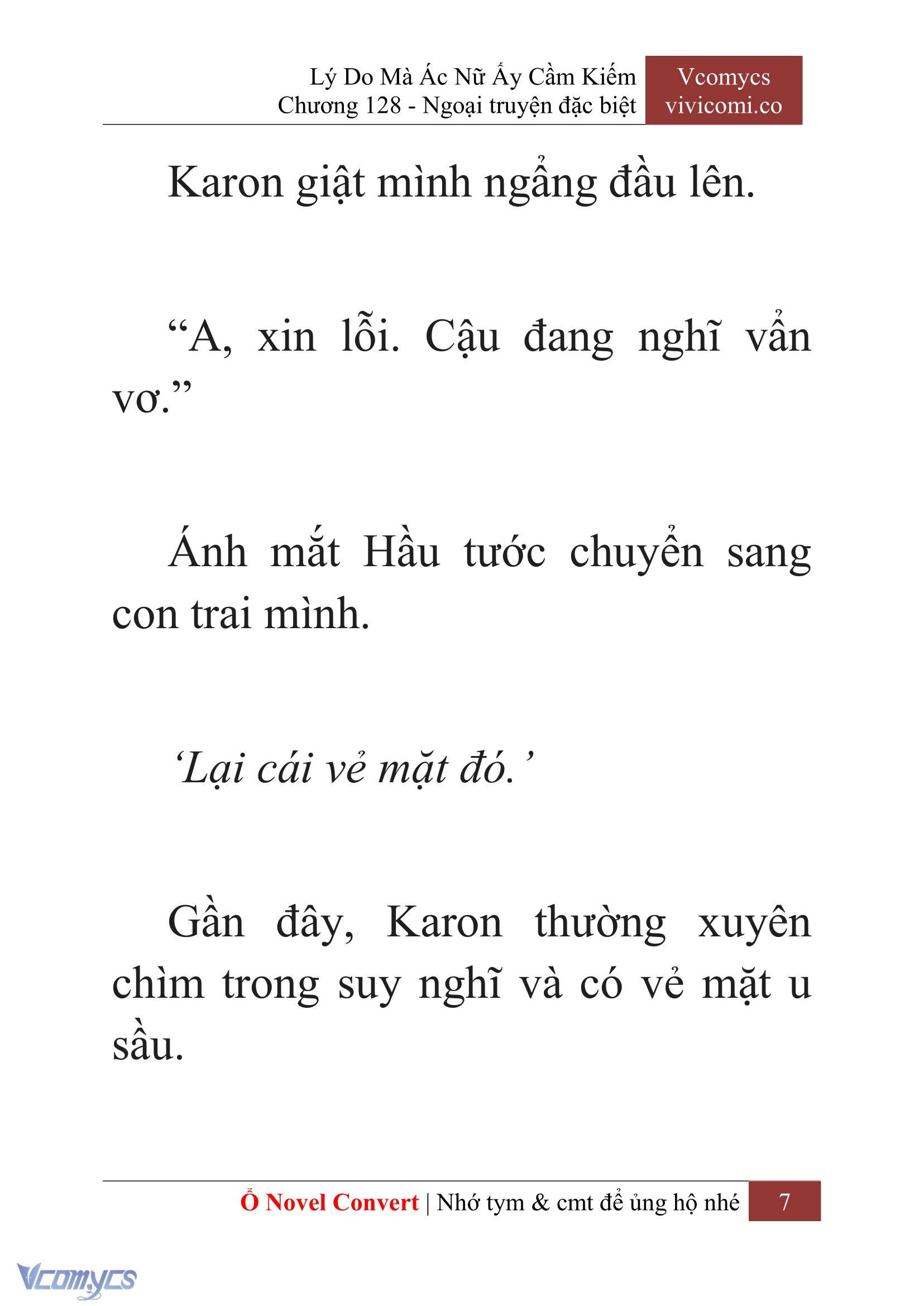 [Novel] Lý Do Mà Ác Nữ Ấy Cầm Kiếm Chap 128 - Trang 2
