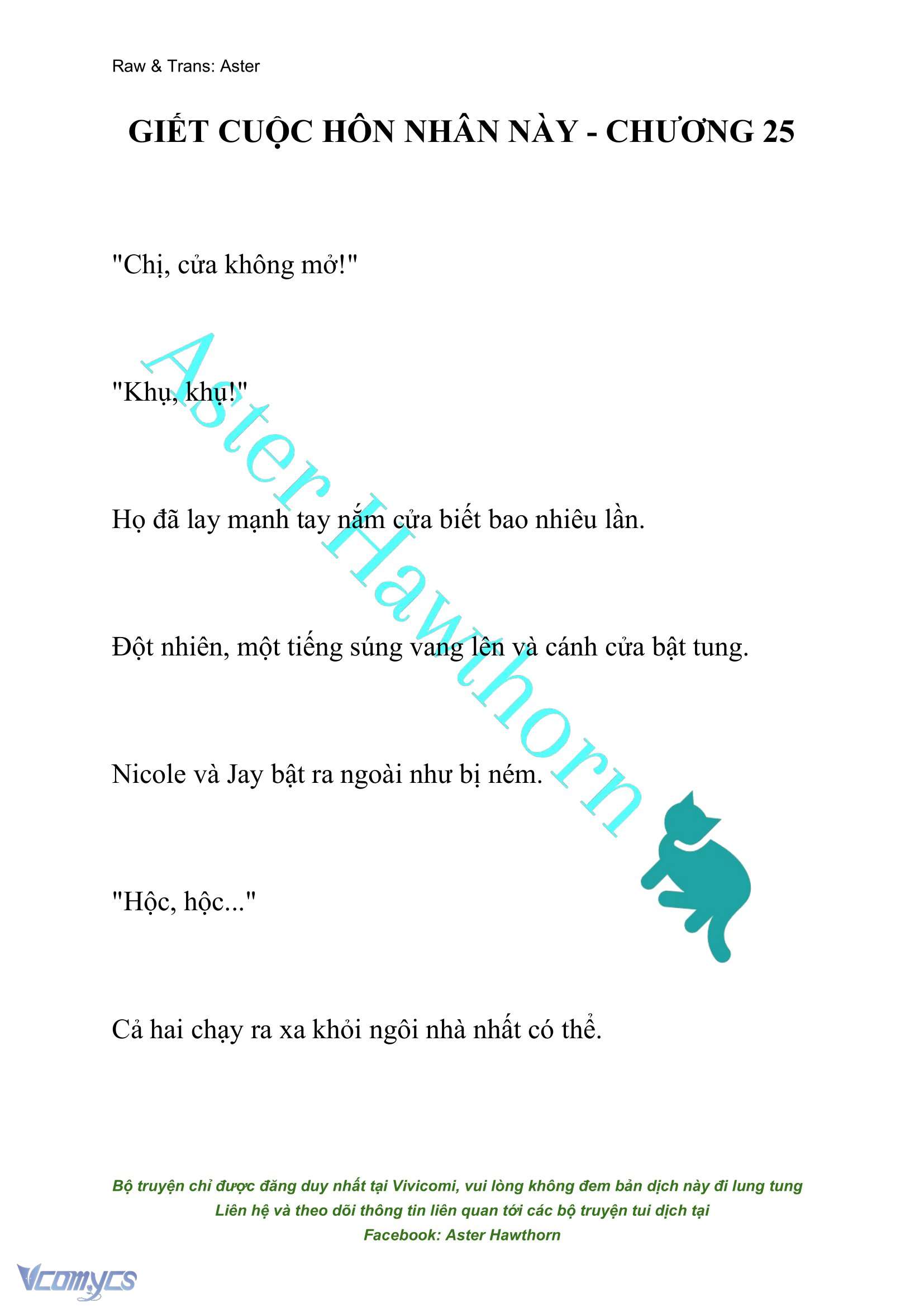 [NOVEL] Giết Cuộc Hôn Nhân Này Chap 25 - Trang 2