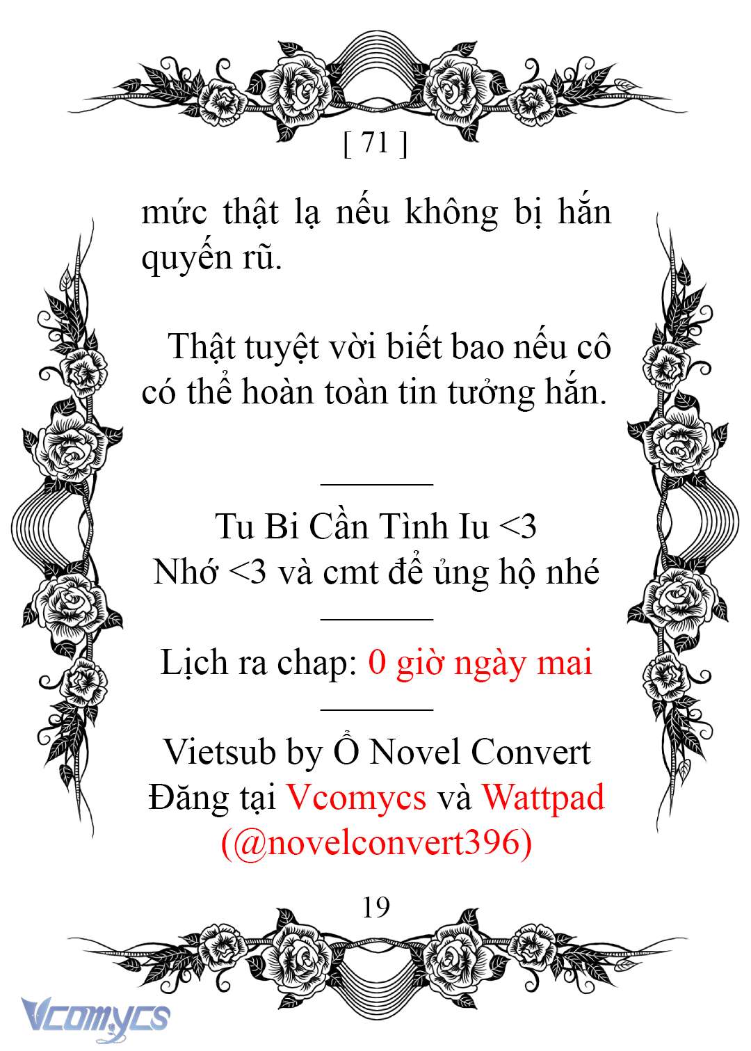 [Novel] Chào Mừng Đến Với Dinh Thự Hoa Hồng Chap 71 - Trang 2