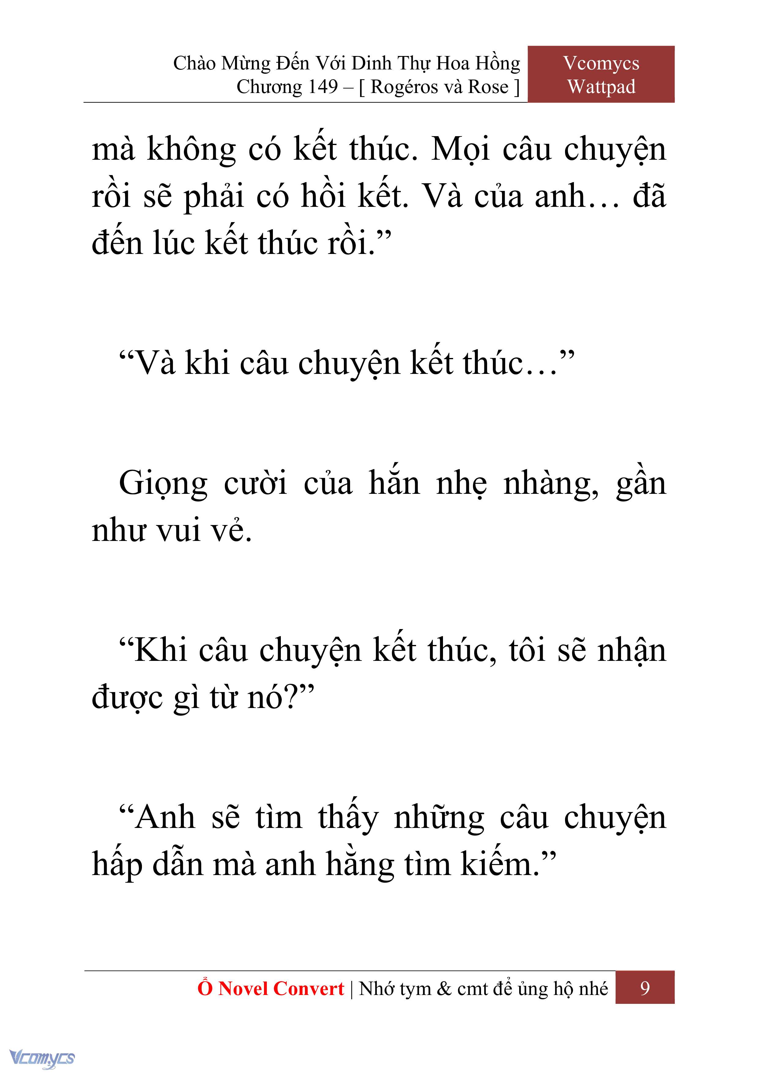 [Novel] Chào Mừng Đến Với Dinh Thự Hoa Hồng Chap 149 - Trang 2