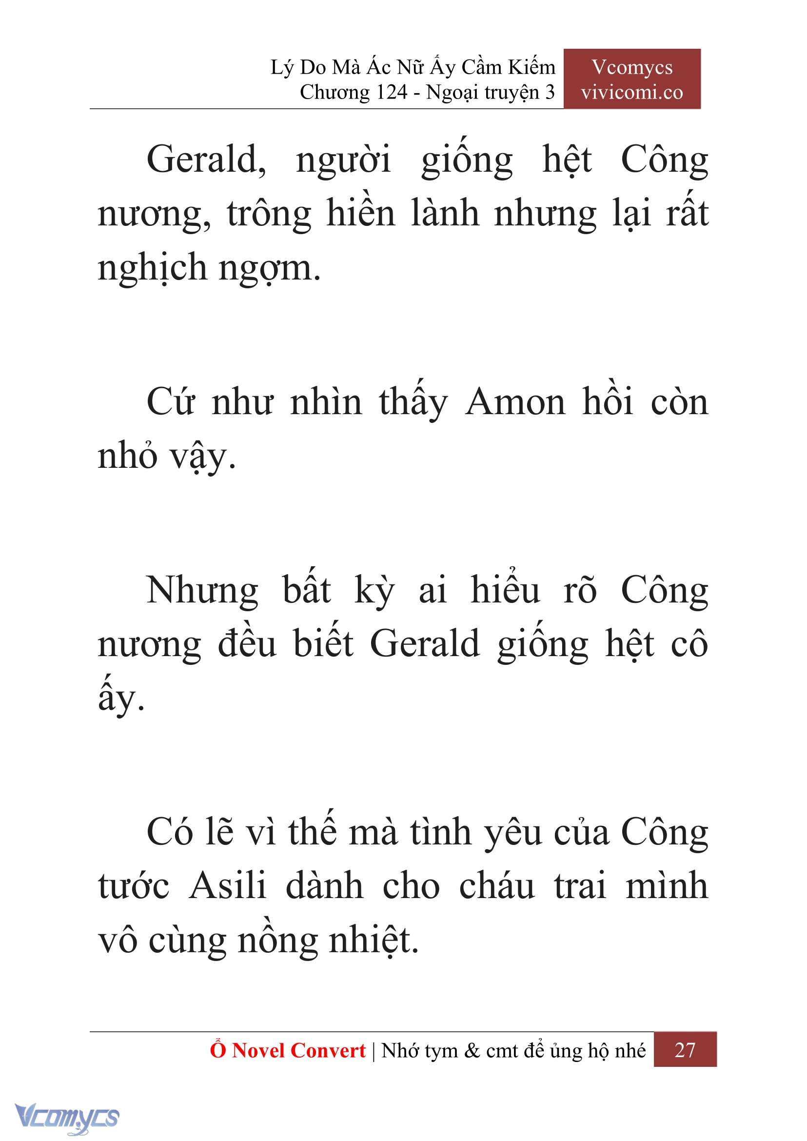 [Novel] Lý Do Mà Ác Nữ Ấy Cầm Kiếm Chap 124 - Trang 2