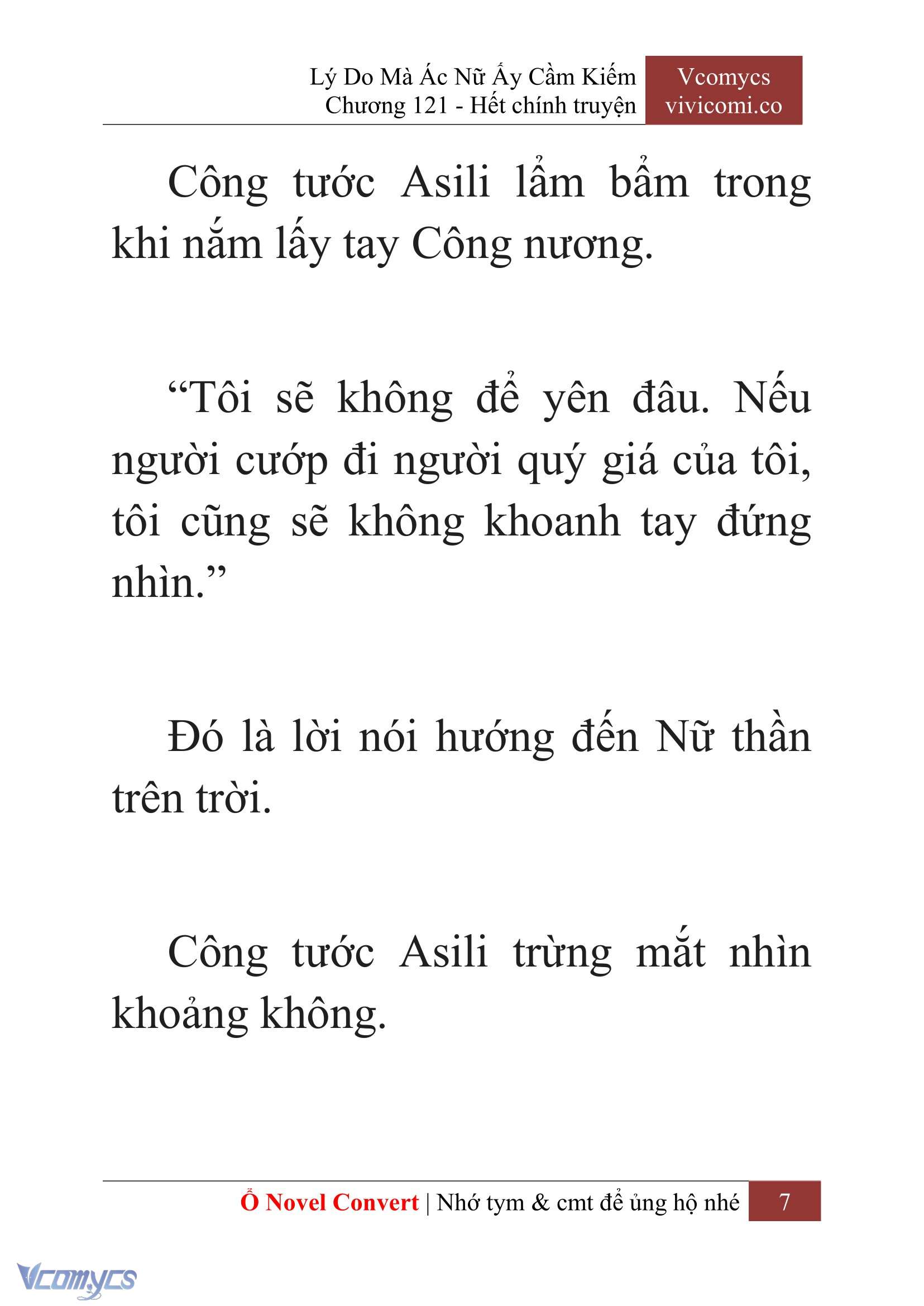 [Novel] Lý Do Mà Ác Nữ Ấy Cầm Kiếm Chap 121 - Trang 2