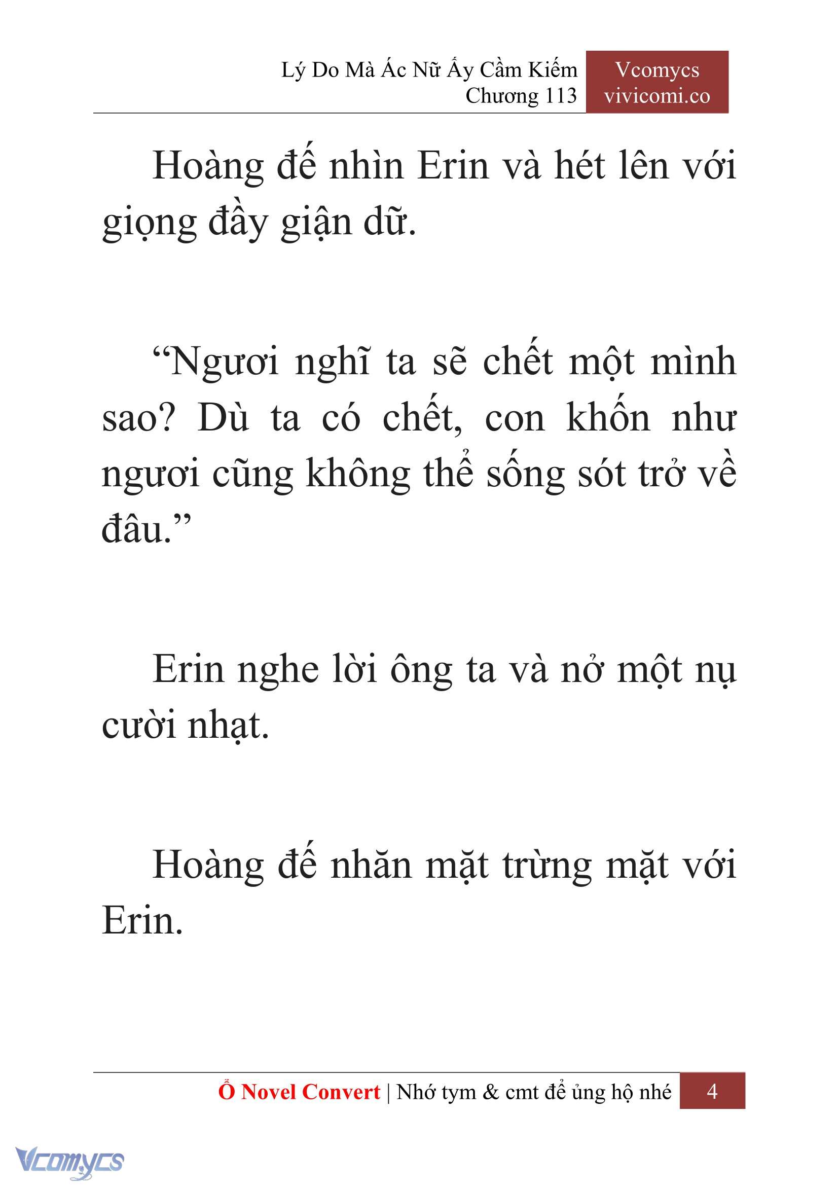 [Novel] Lý Do Mà Ác Nữ Ấy Cầm Kiếm Chap 113 - Trang 2