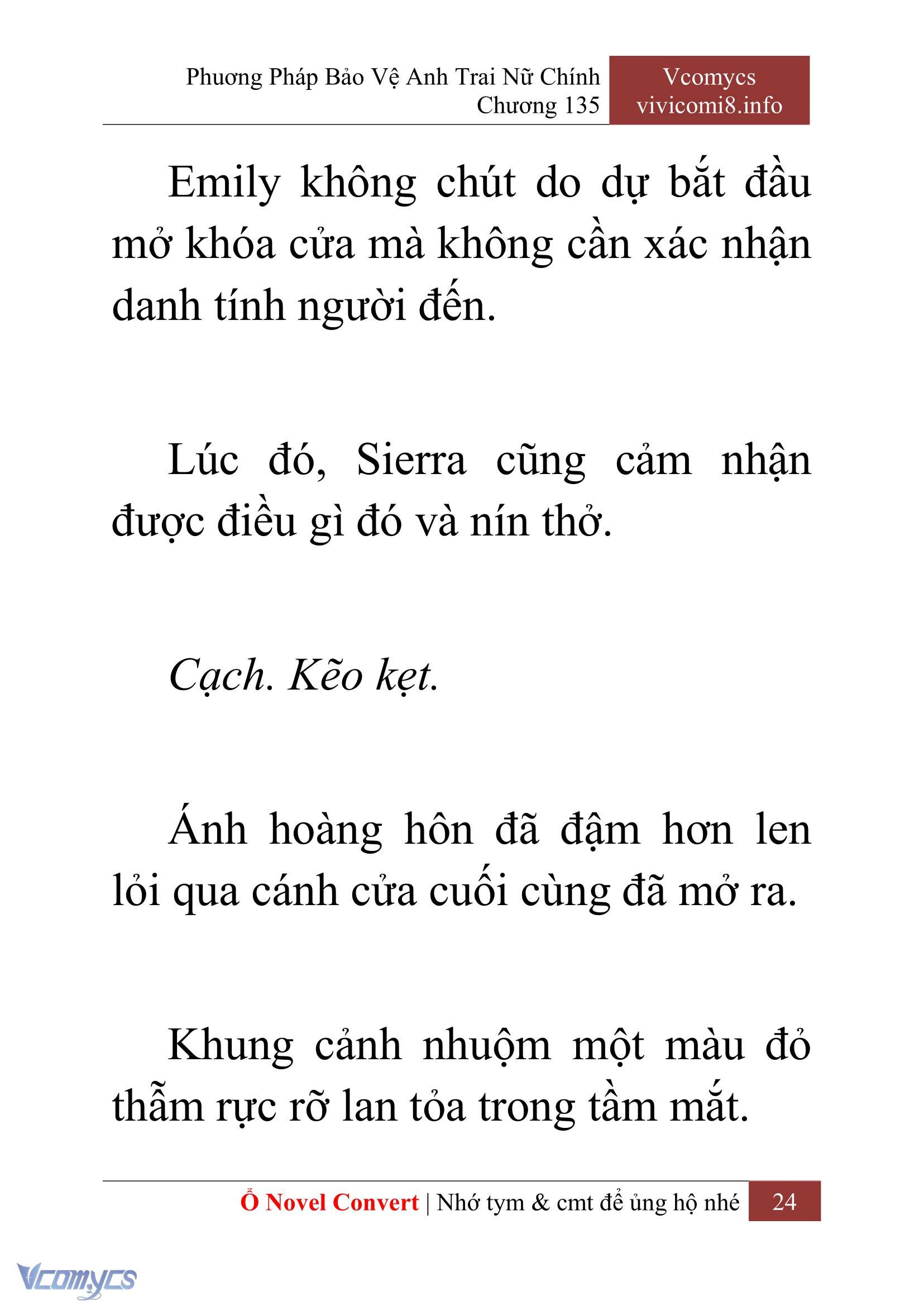 [Novel] Phương Pháp Bảo Vệ Anh Trai Nữ Chính Chap 135 - Trang 2