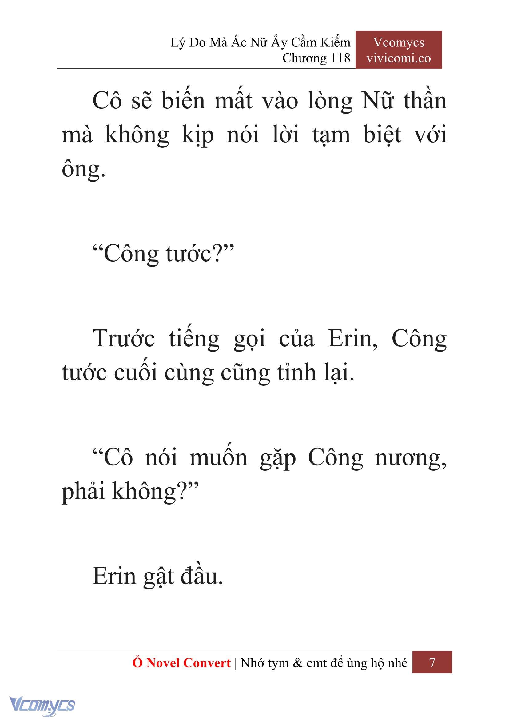 [Novel] Lý Do Mà Ác Nữ Ấy Cầm Kiếm Chap 118 - Trang 2