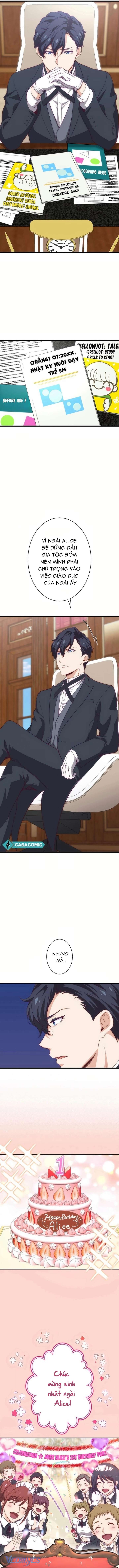 Tiểu thư mệnh yểu làm nũng quản gia lạnh lùng Chap 7 - Trang 2