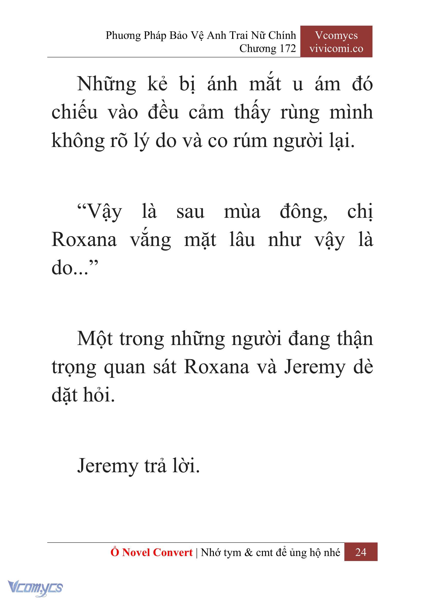 [Novel] Phương Pháp Bảo Vệ Anh Trai Nữ Chính Chap 172 - Trang 2