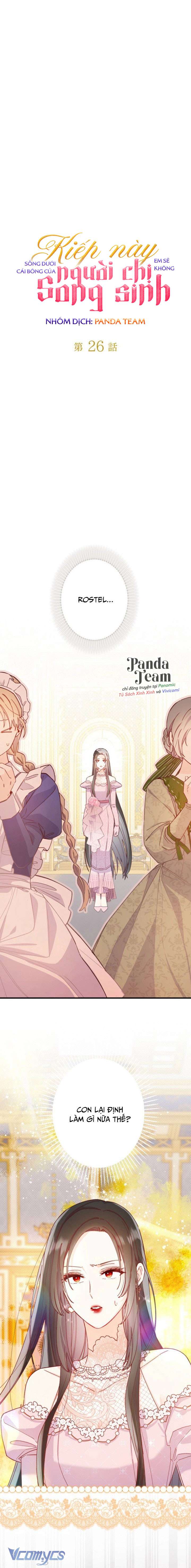 Kiếp Này Em Sẽ Không Sống Dưới Cái Bóng Của Người Chị Song Sinh Chap 26 - Trang 2