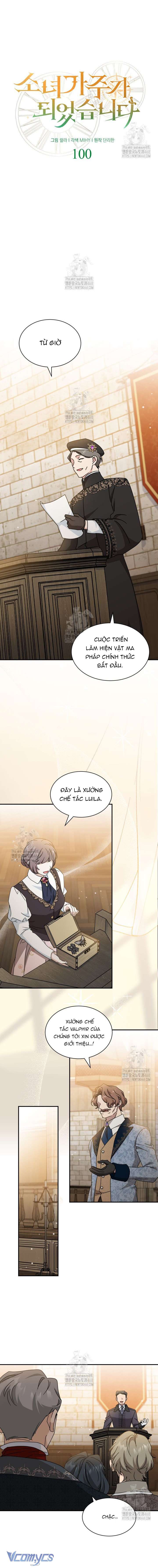 Cô Gái Sẽ Trở Thành Chủ Gia Đình Chap 100 - Trang 2