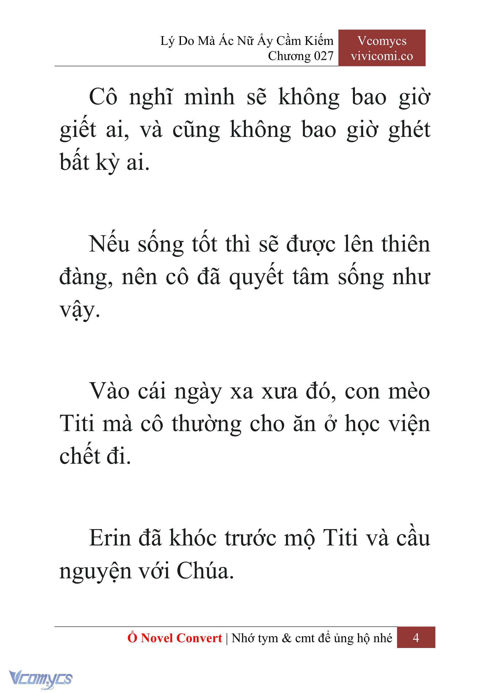 [Novel] Lý Do Mà Ác Nữ Ấy Cầm Kiếm Chap 27 - Trang 2