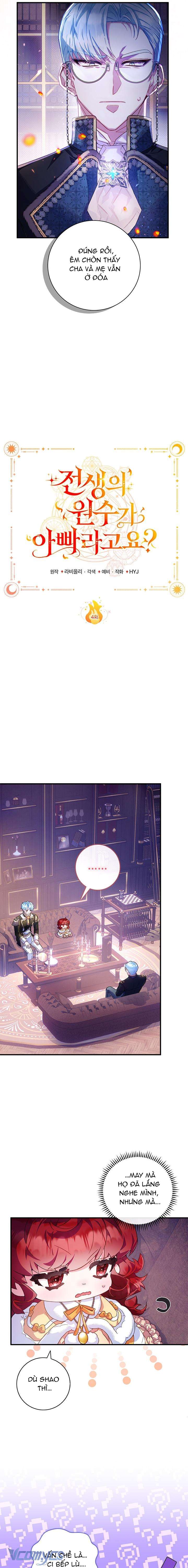Papa Là Kẻ Thù Kiếp Trước Của Tôi? Chapter 4 - Trang 4