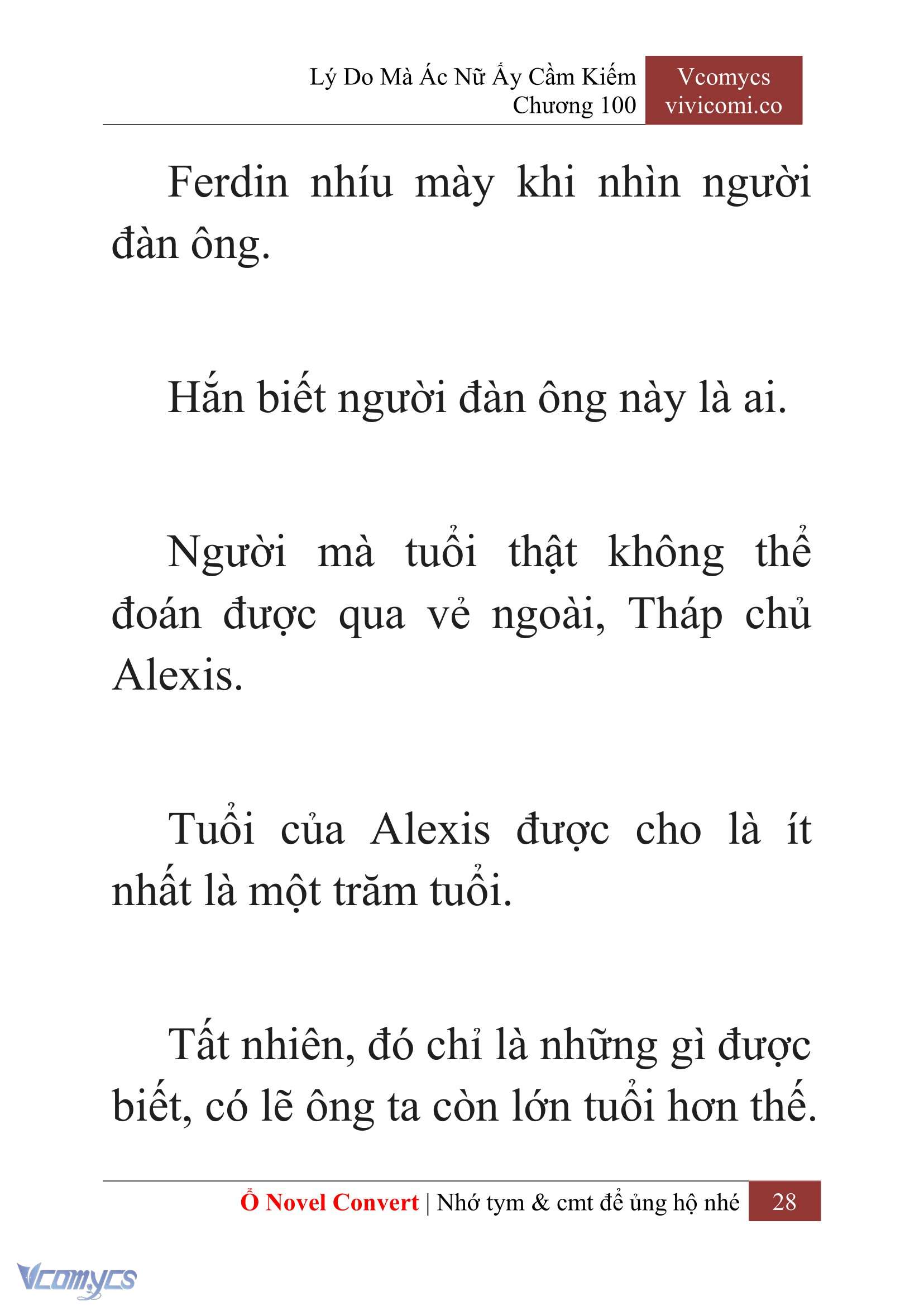 [Novel] Lý Do Mà Ác Nữ Ấy Cầm Kiếm Chap 100 - Trang 2