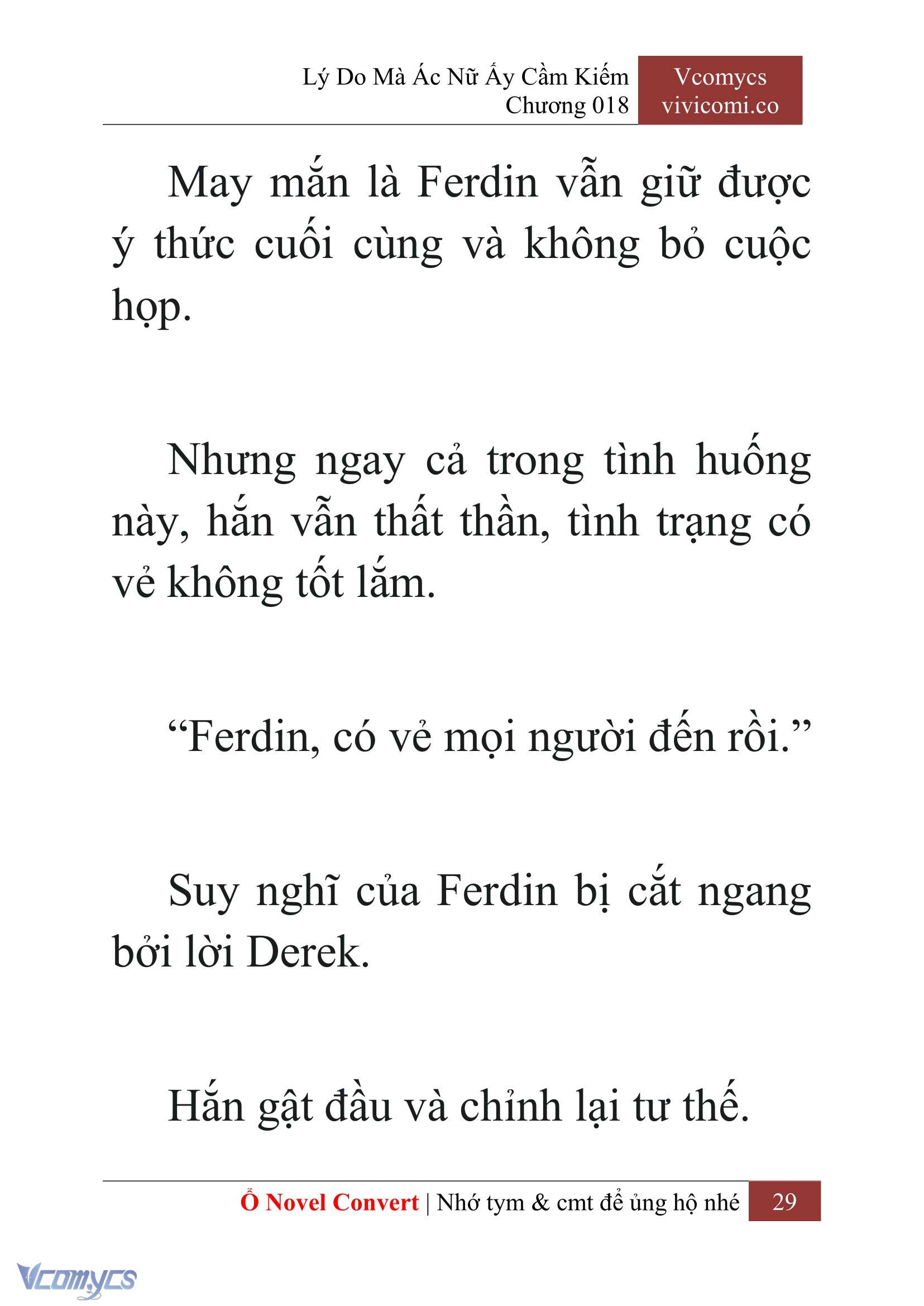 [Novel] Lý Do Mà Ác Nữ Ấy Cầm Kiếm Chap 18 - Next Chap 19