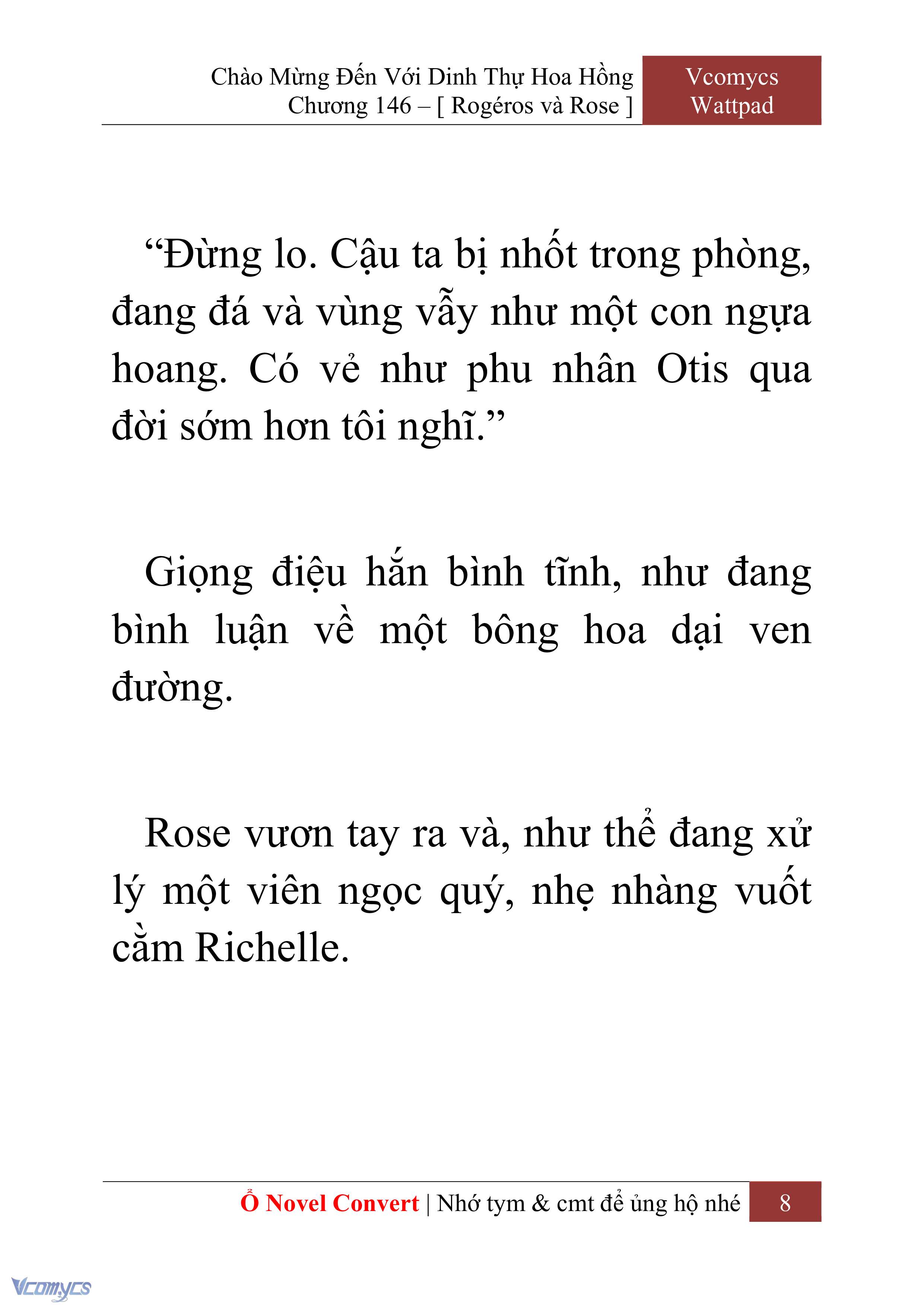 [Novel] Chào Mừng Đến Với Dinh Thự Hoa Hồng Chap 146 - Trang 2