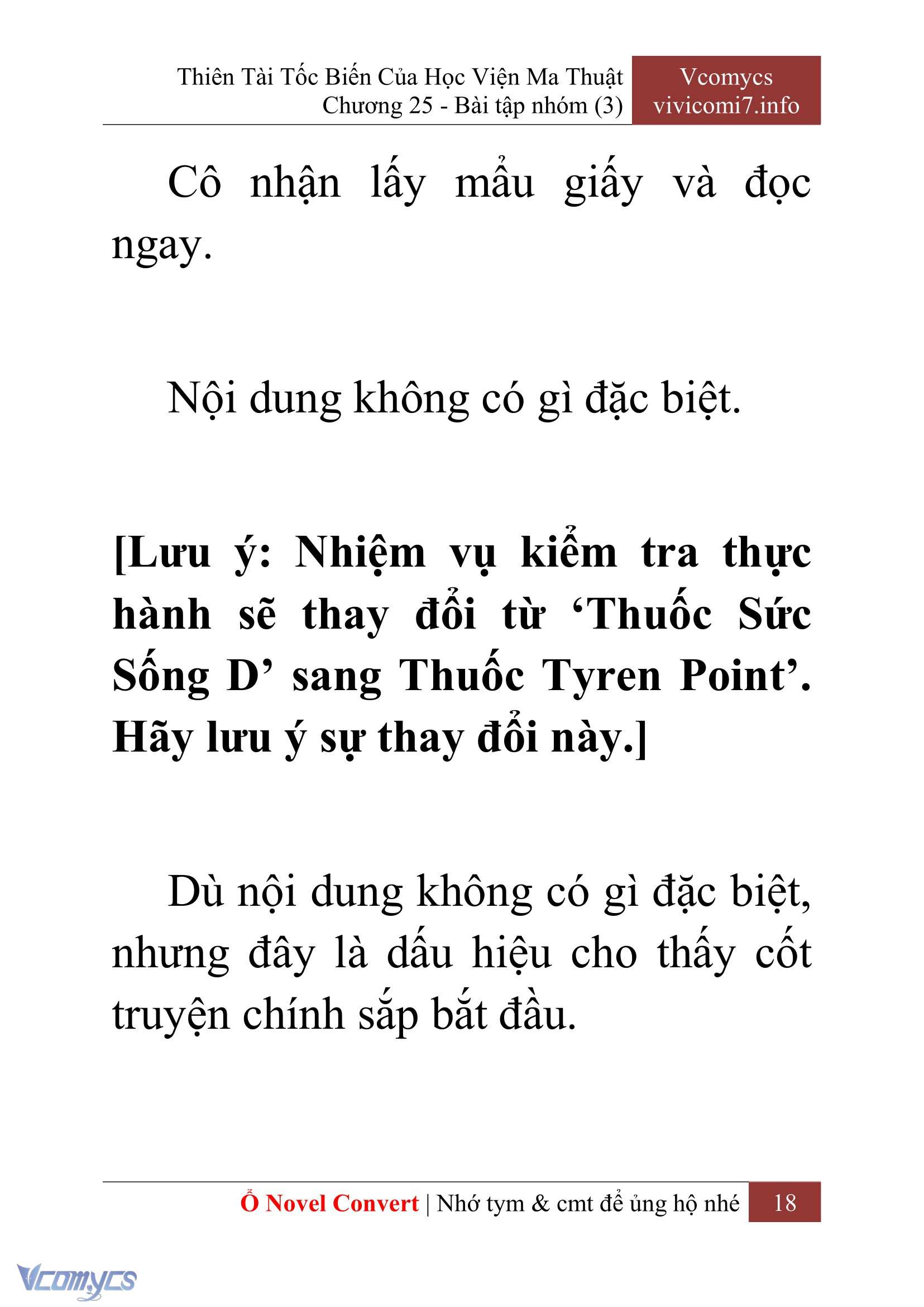 [Novel] Thiên Tài Tốc Biến Của Học Viện Ma Thuật Chap 25 - Next 
