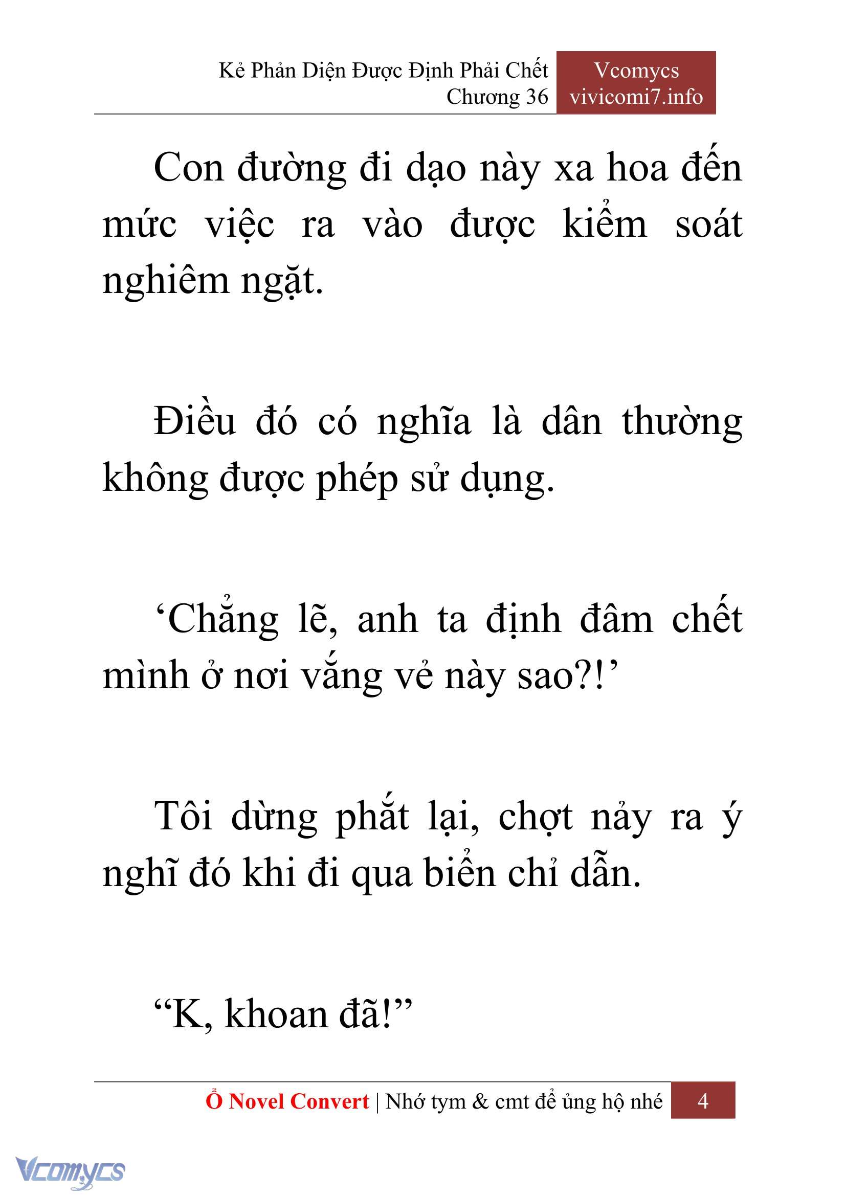 [Novel] Kẻ Phản Diện Được Định Phải Chết Chap 36 - Trang 2