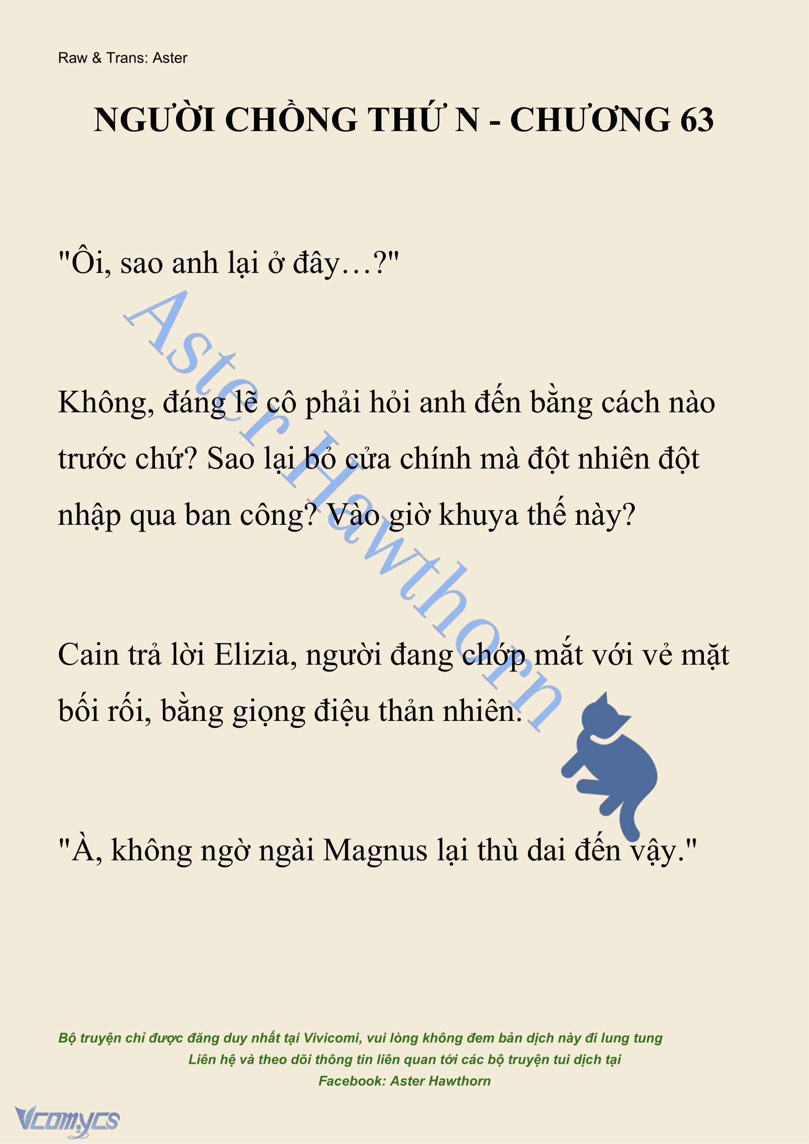 [NOVEL] Người Chồng Thứ N Chap 63 - Trang 2