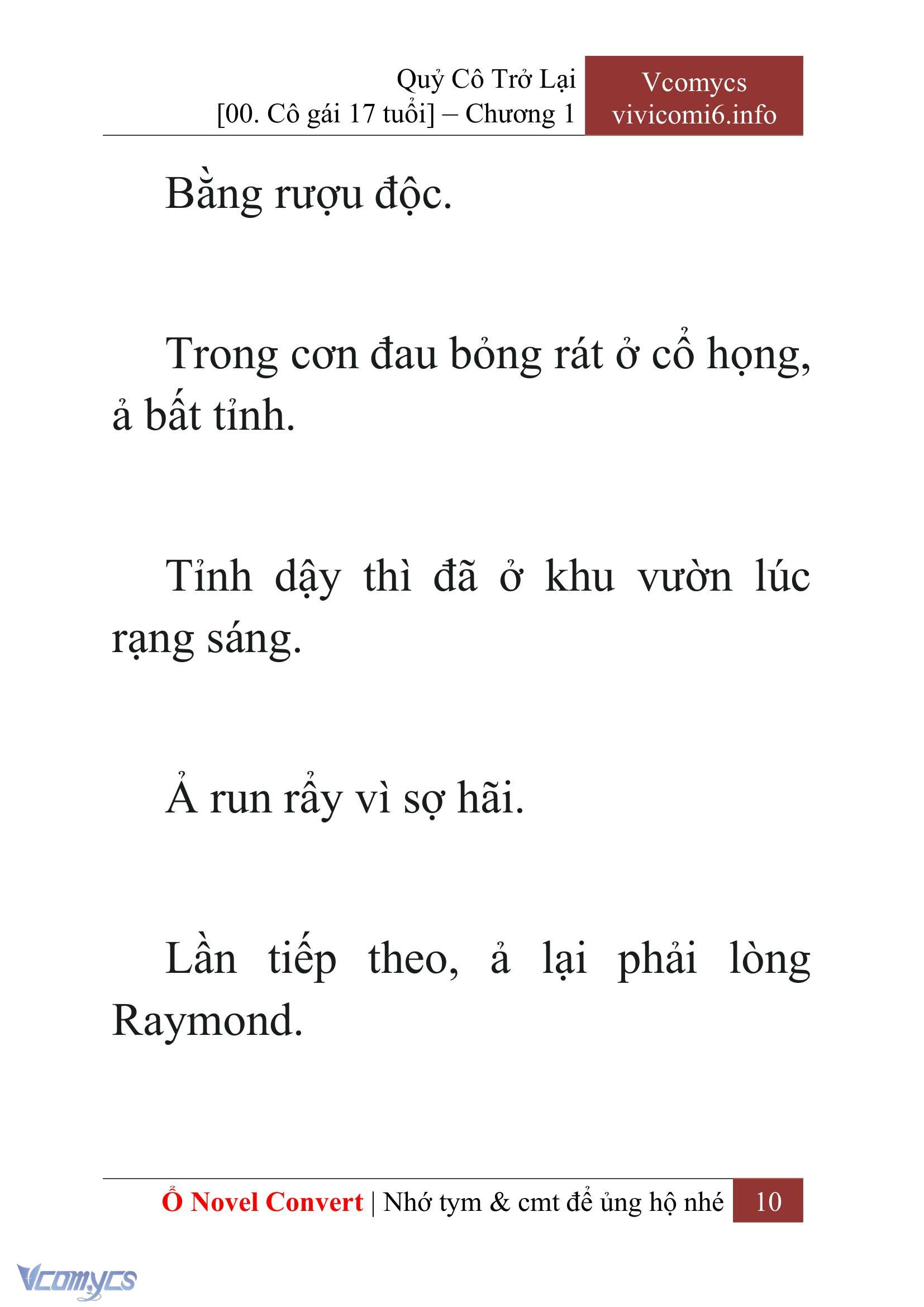 [Novel] Quý Cô Trở Lại Chap 1 - Trang 2