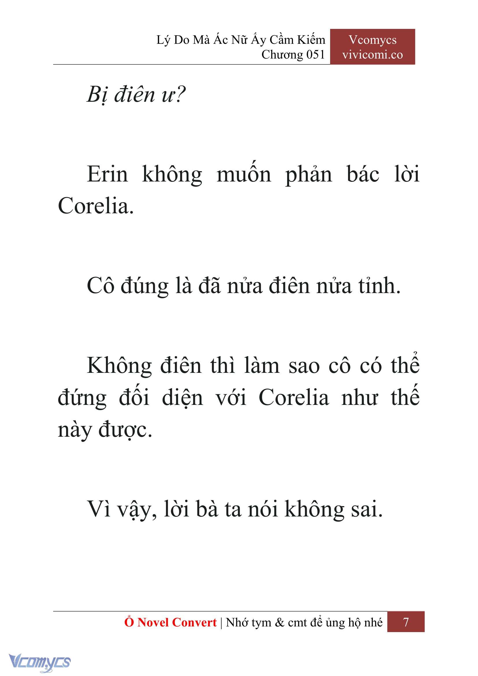 [Novel] Lý Do Mà Ác Nữ Ấy Cầm Kiếm Chap 51 - Trang 2