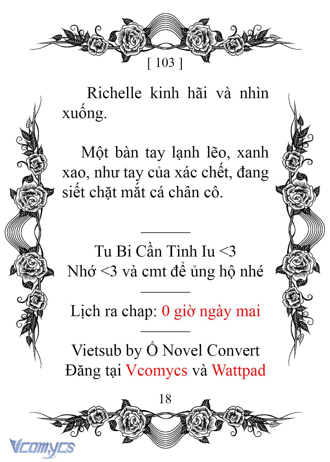 [Novel] Chào Mừng Đến Với Dinh Thự Hoa Hồng Chap 103 - Trang 2