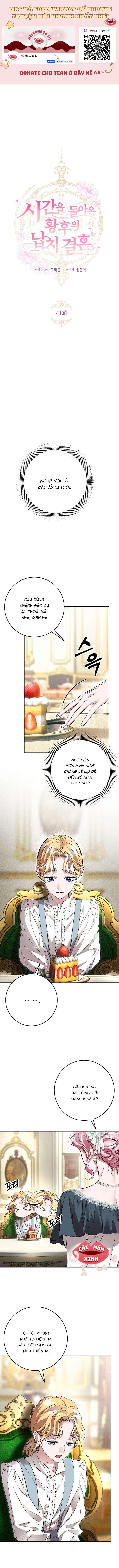 Cuộc Hôn Nhân Bị Bắt Cóc Xuyên Thời Gian Của Hoàng Hậu Chap 41 - Trang 2