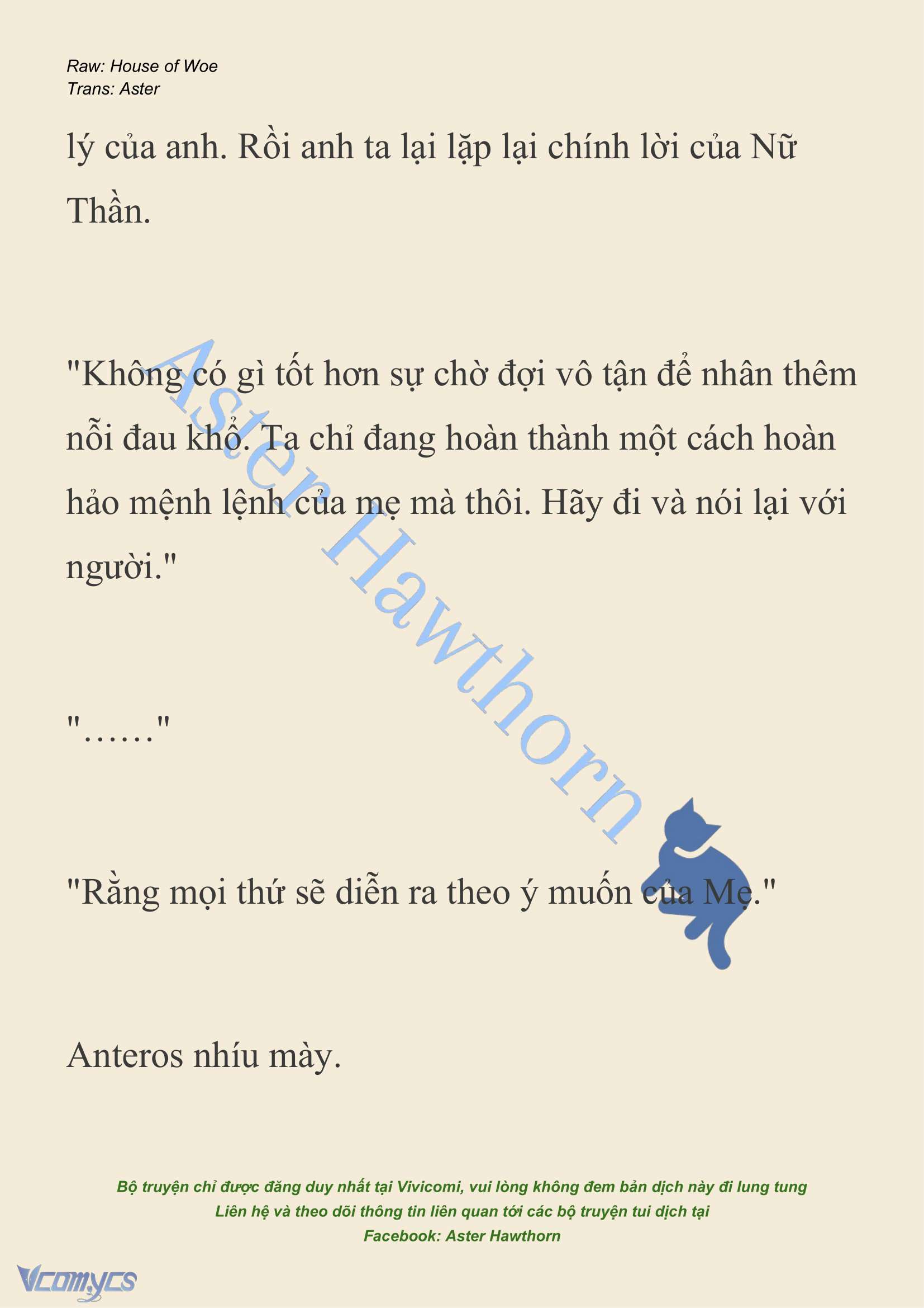 [NOVEL] Dành Cho Các Nữ Thần: Dành cho Psyche Chap 11 - Trang 2