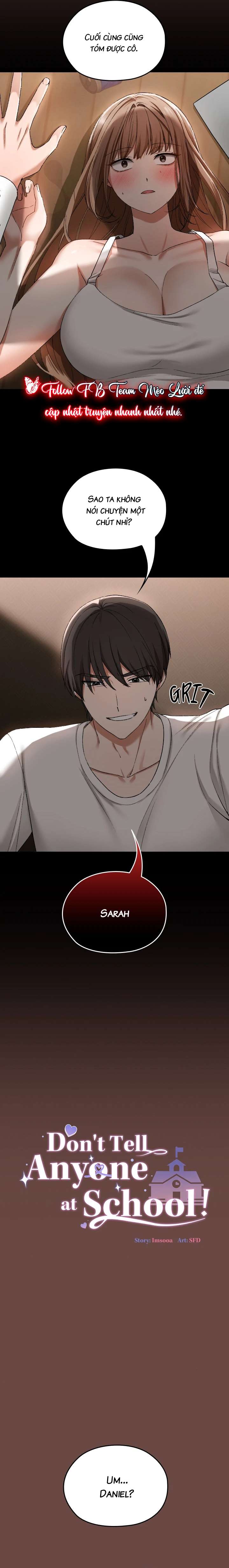 [18+] Đừng nói với ai ở trường! Chap 2 - Trang 2