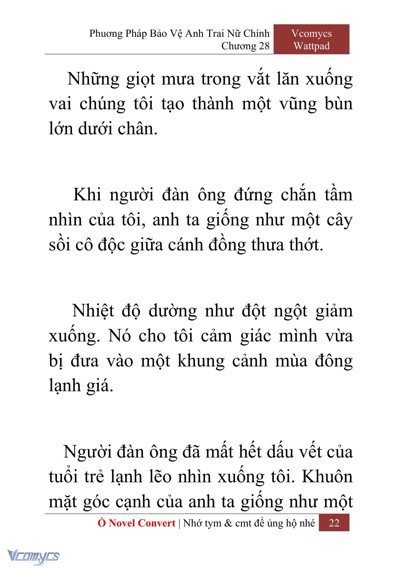 [Novel] Phương Pháp Bảo Vệ Anh Trai Nữ Chính Chap 28 - Trang 2