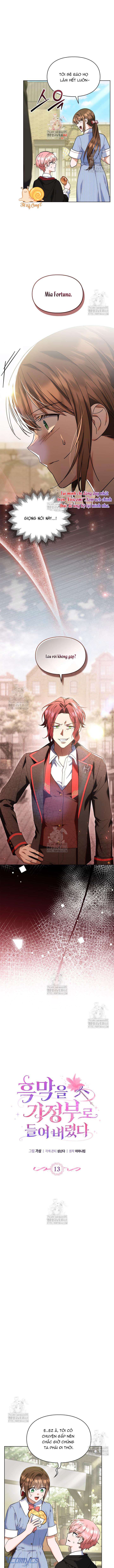 Tôi Đã Đưa Phản Diện Vào Làm Người Giúp Việc Chap 13 - Trang 2