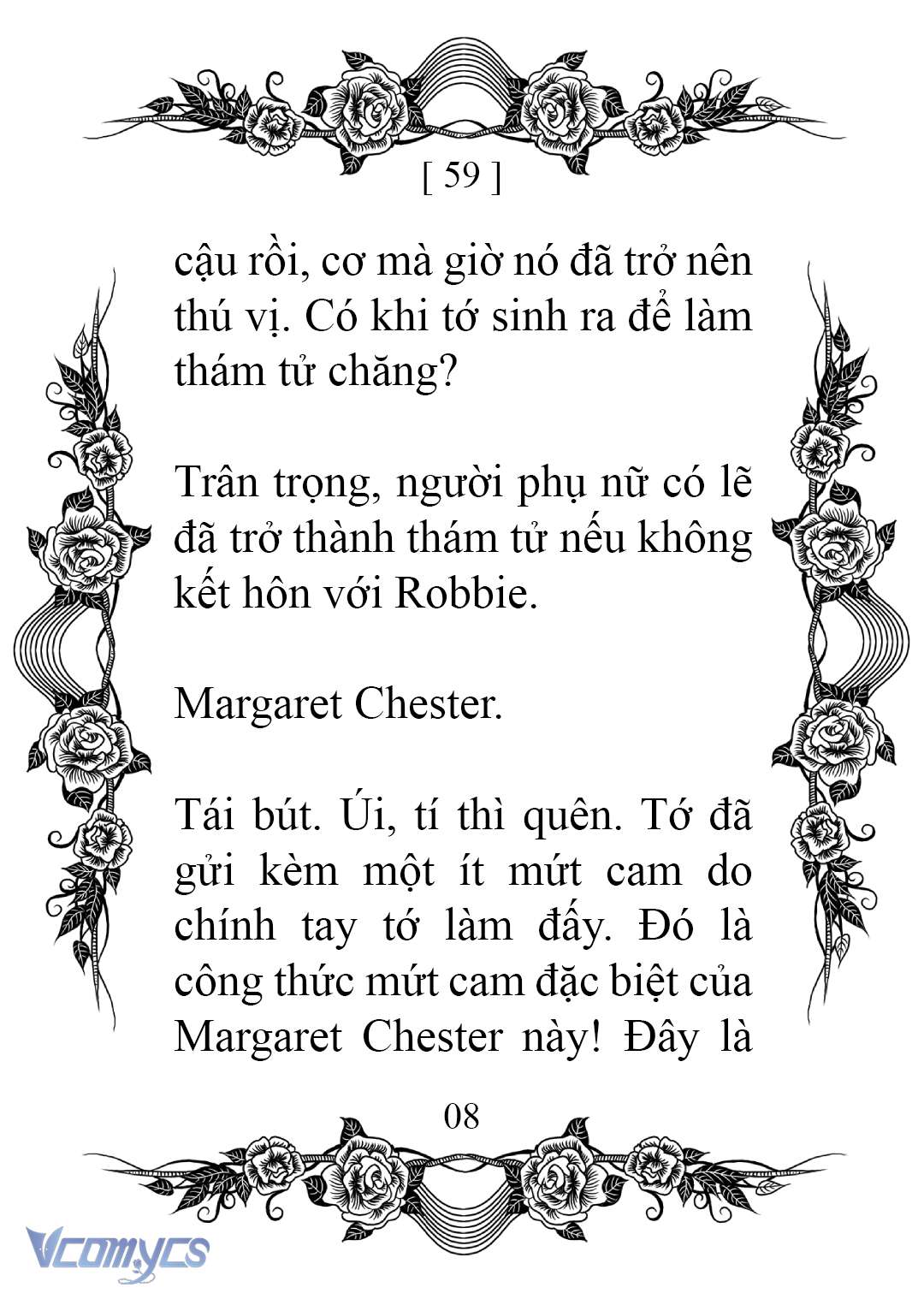[Novel] Chào Mừng Đến Với Dinh Thự Hoa Hồng Chap 59 - Trang 2