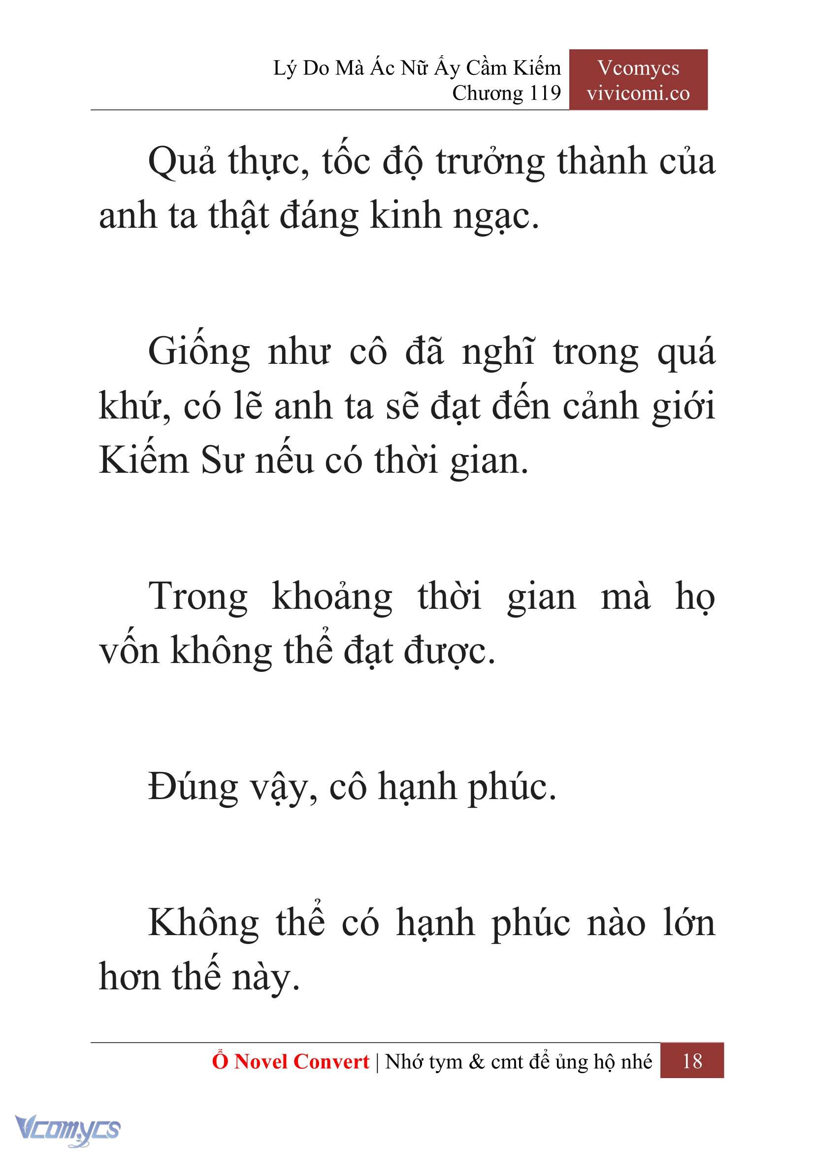 [Novel] Lý Do Mà Ác Nữ Ấy Cầm Kiếm Chap 119 - Trang 2