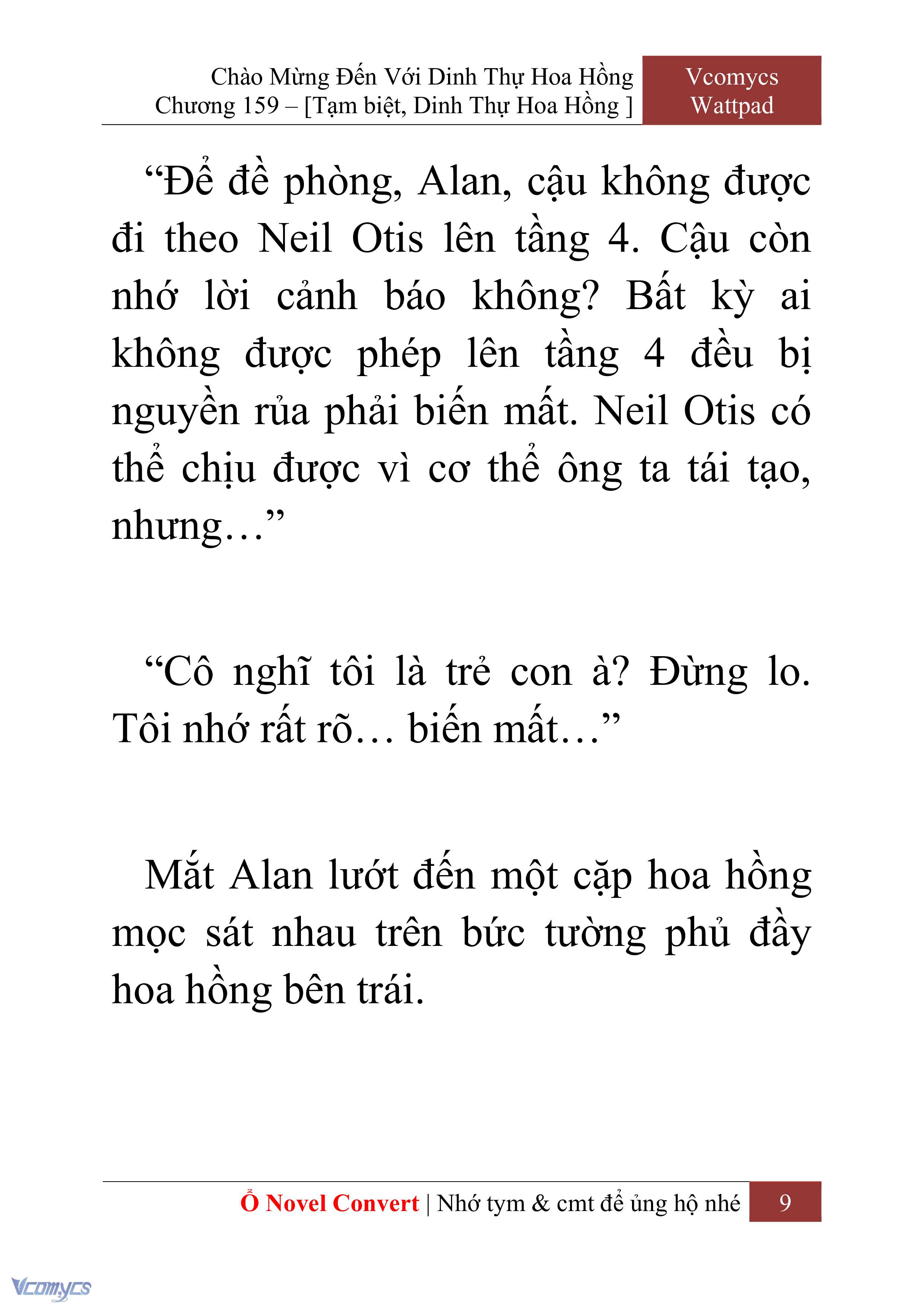 [Novel] Chào Mừng Đến Với Dinh Thự Hoa Hồng Chap 159 - Trang 2